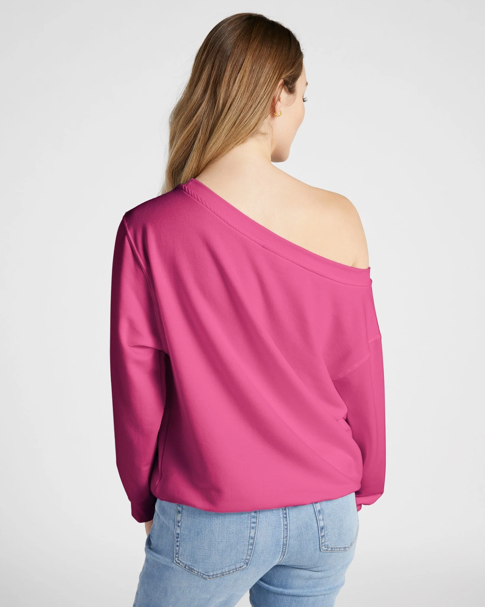 Brooksville One Shoulder Sweatshirt - Image 19