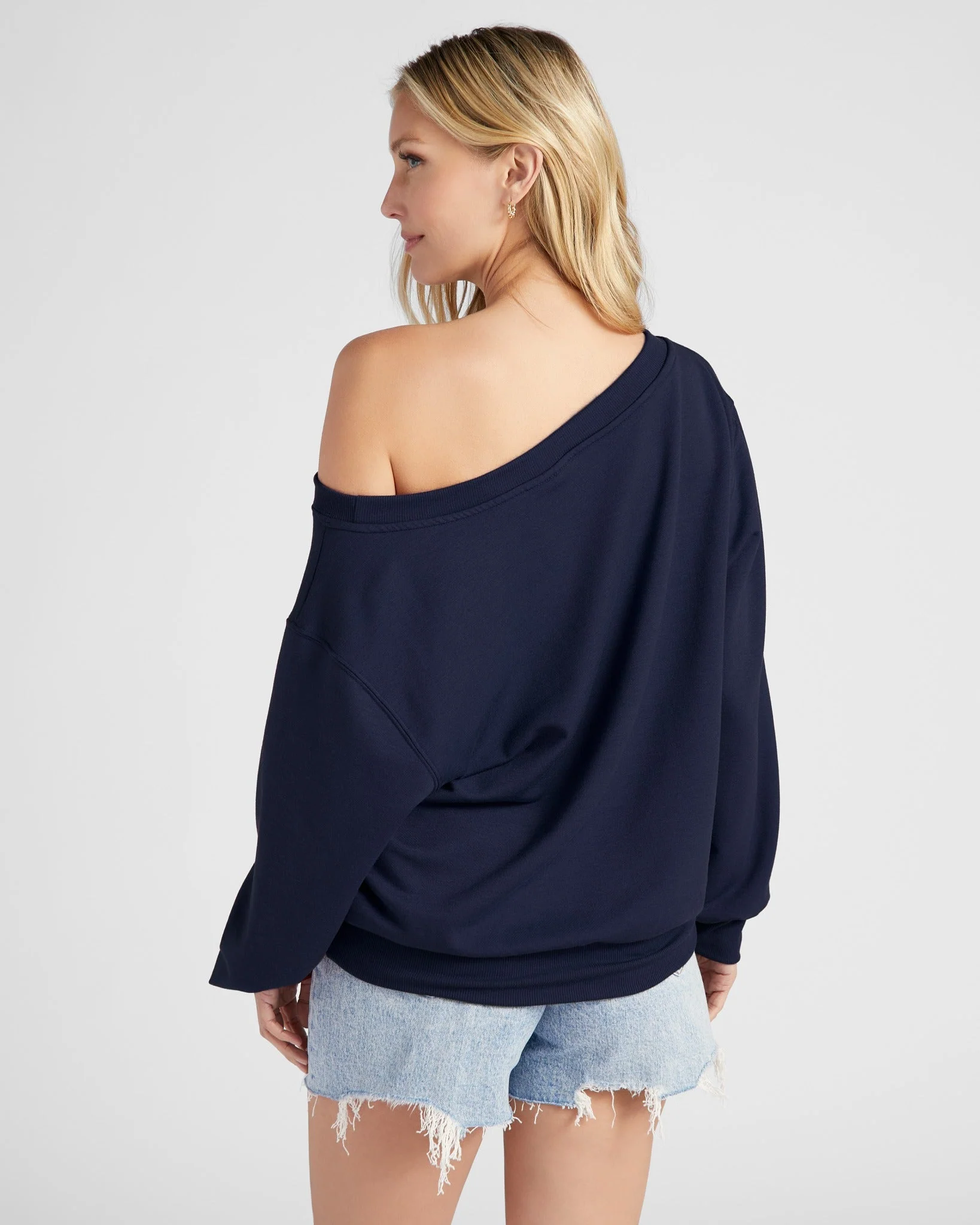 Brooksville One Shoulder Sweatshirt - Image 23