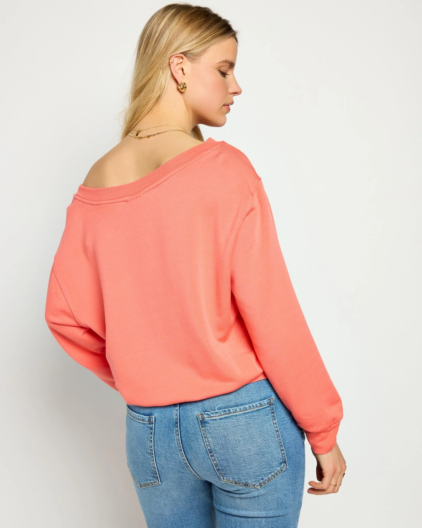 Brooksville One Shoulder Sweatshirt - Image 29