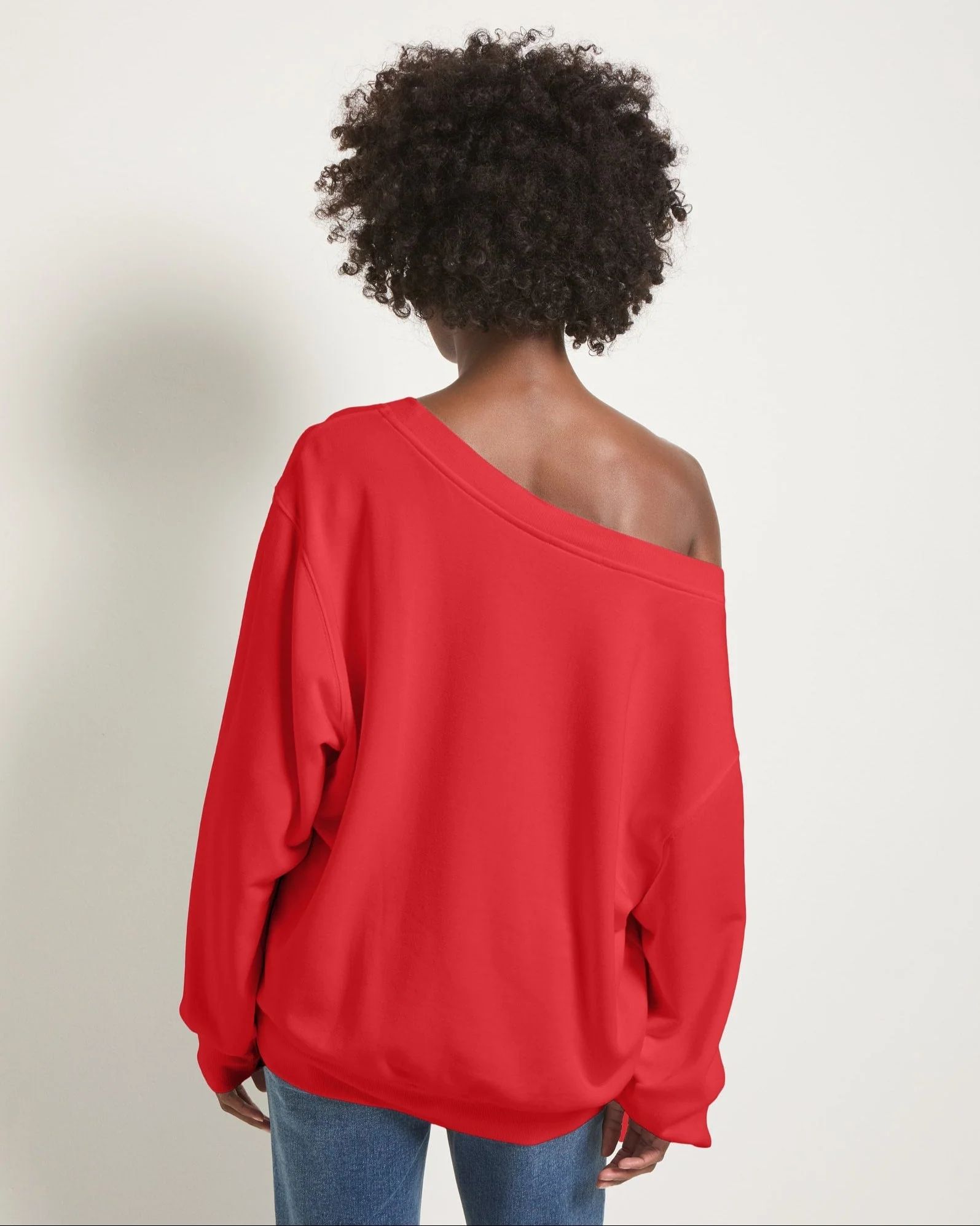 Brooksville One Shoulder Sweatshirt - Image 36