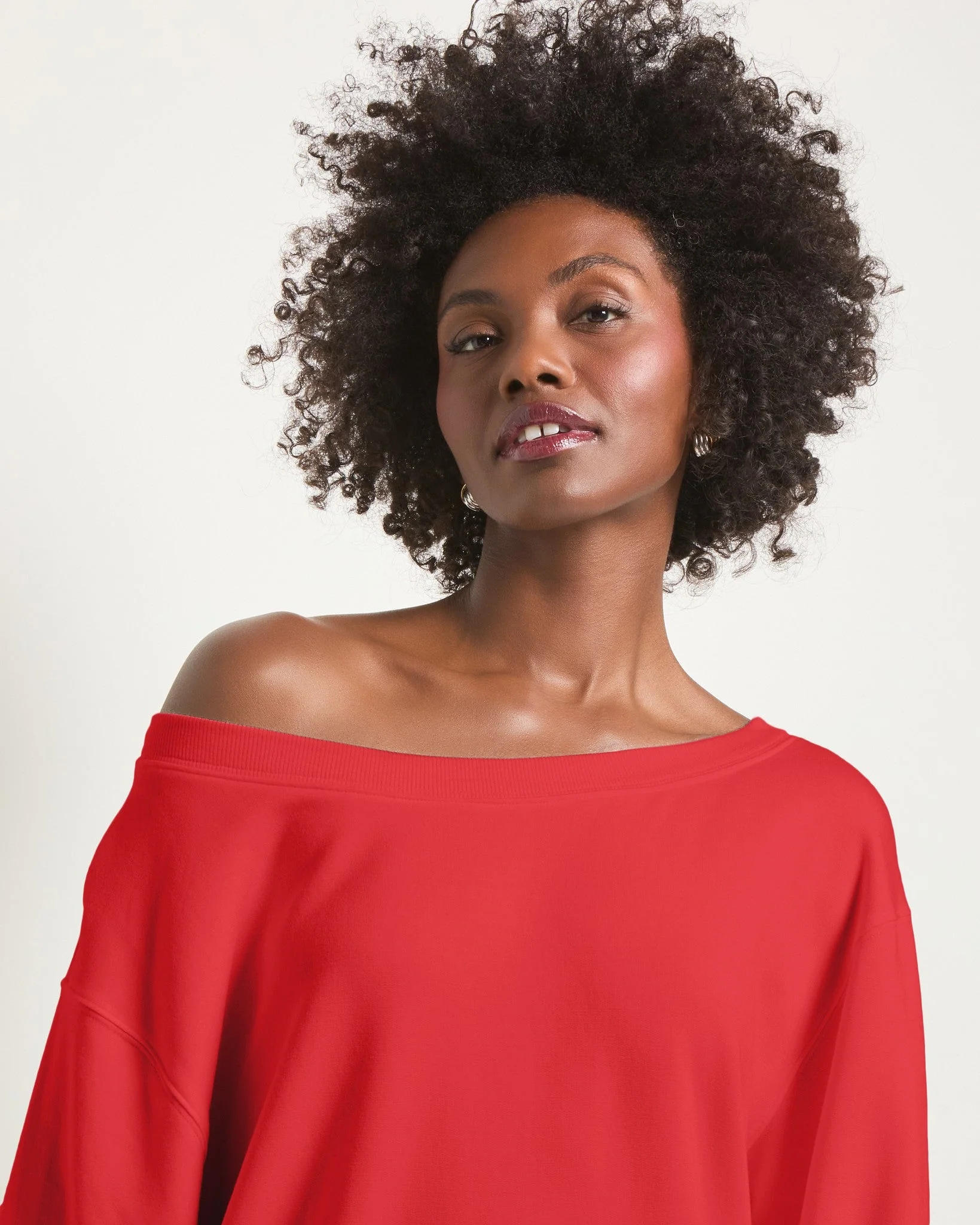 Brooksville One Shoulder Sweatshirt - Image 37