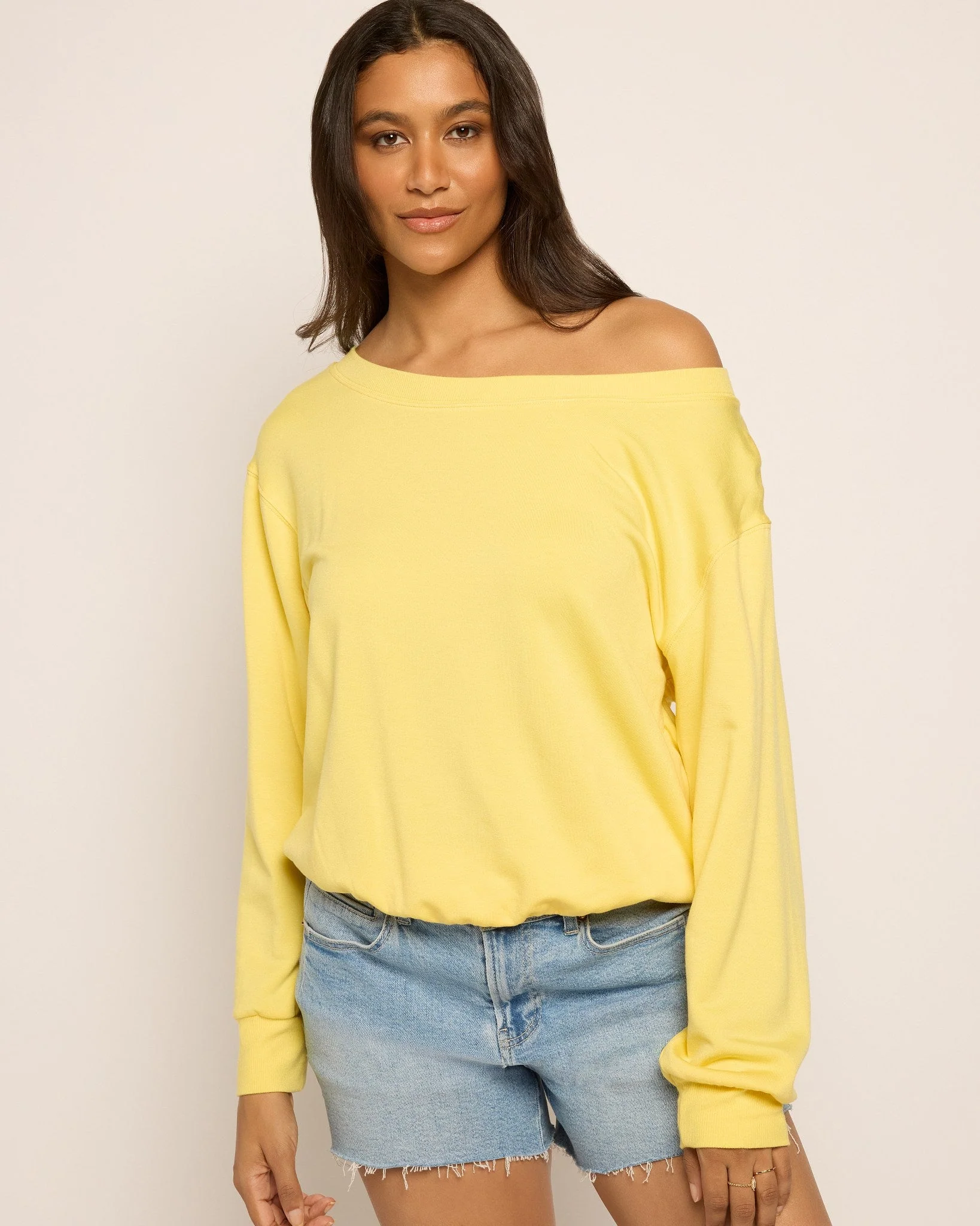 Brooksville One Shoulder Sweatshirt - Image 39