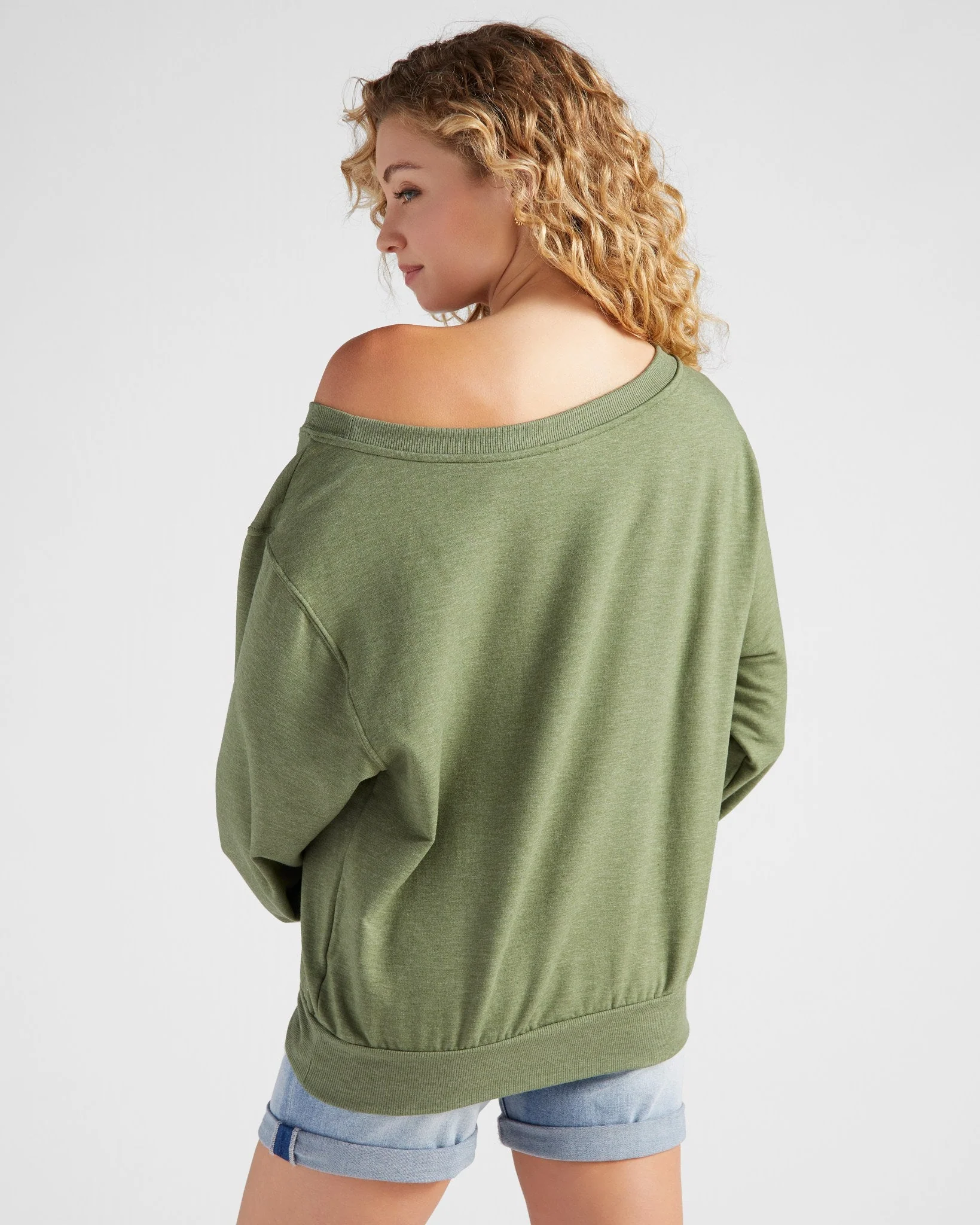 Brooksville One Shoulder Sweatshirt - Image 49