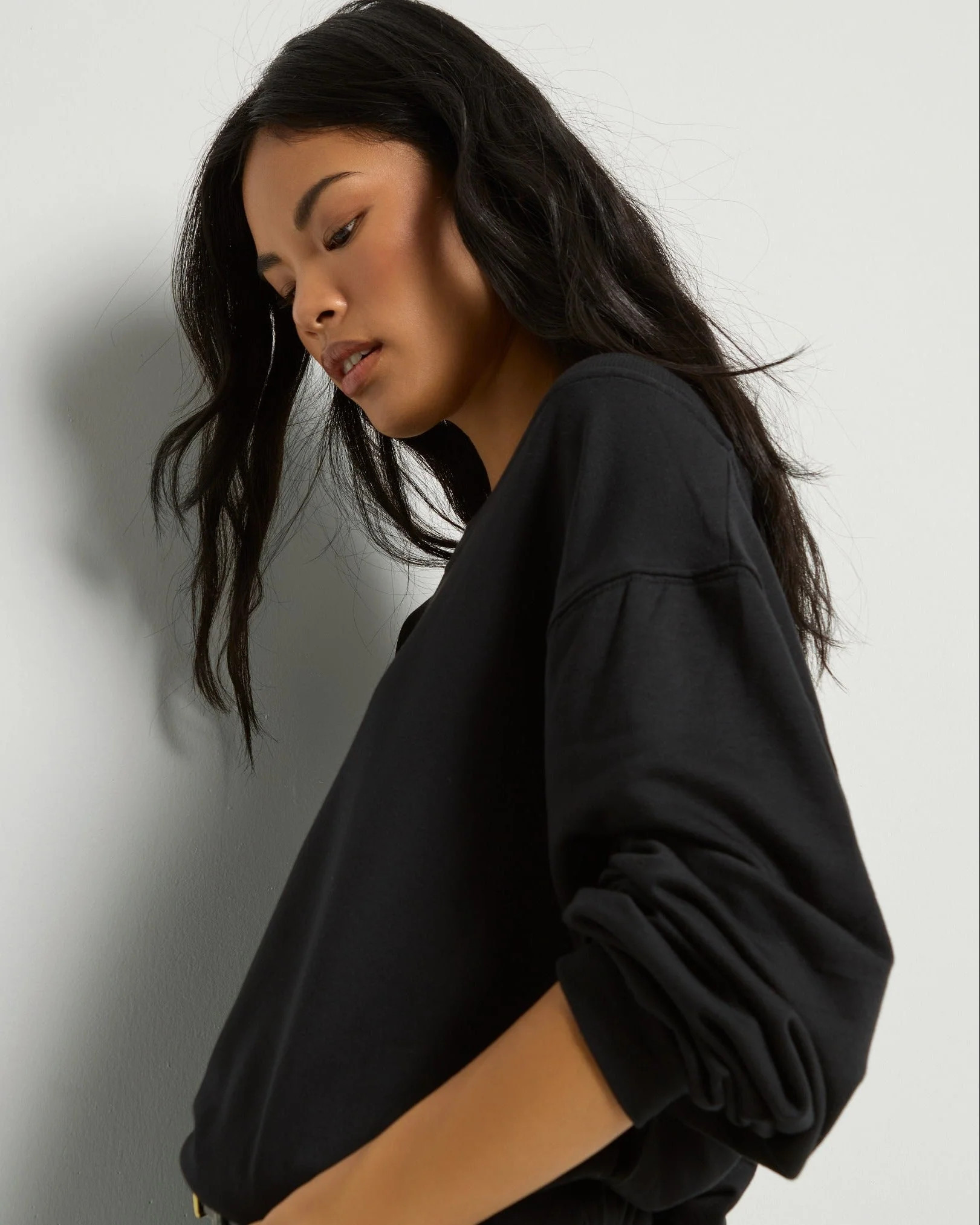 Brooksville One Shoulder Sweatshirt - Image 5