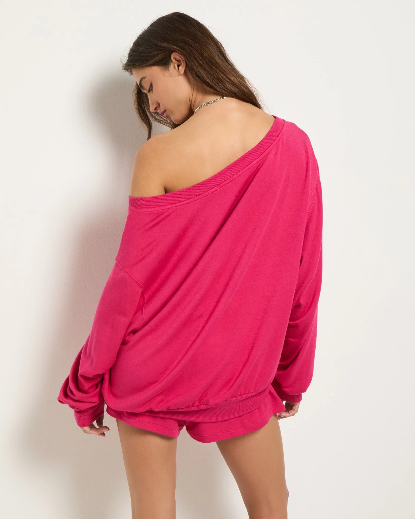 Brooksville One Shoulder Sweatshirt - Image 53