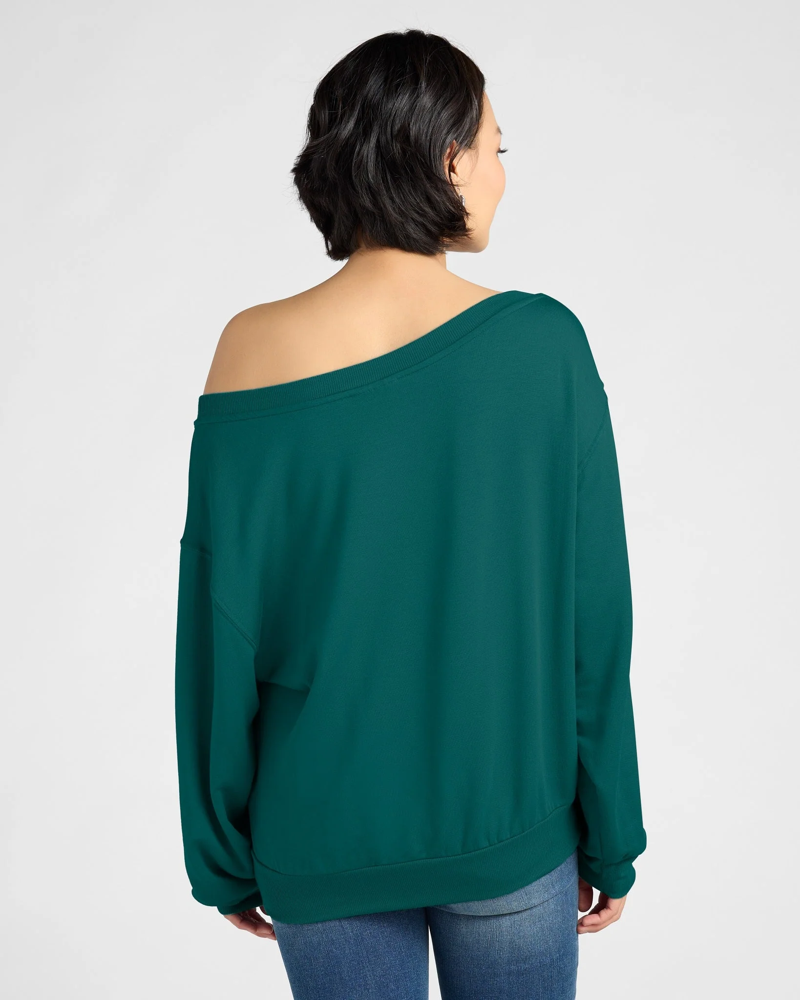 Brooksville One Shoulder Sweatshirt - Image 58