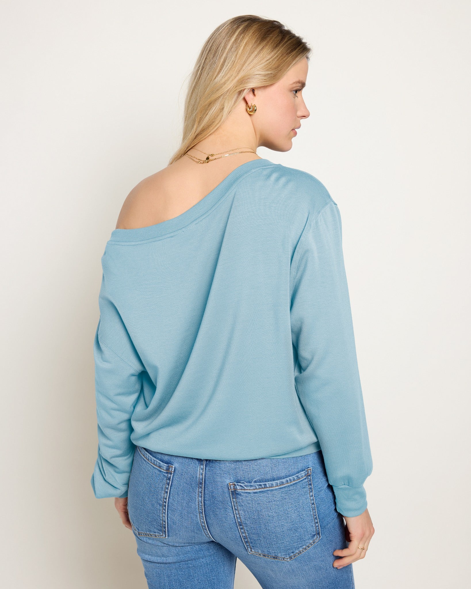 Brooksville One Shoulder Sweatshirt - Image 67