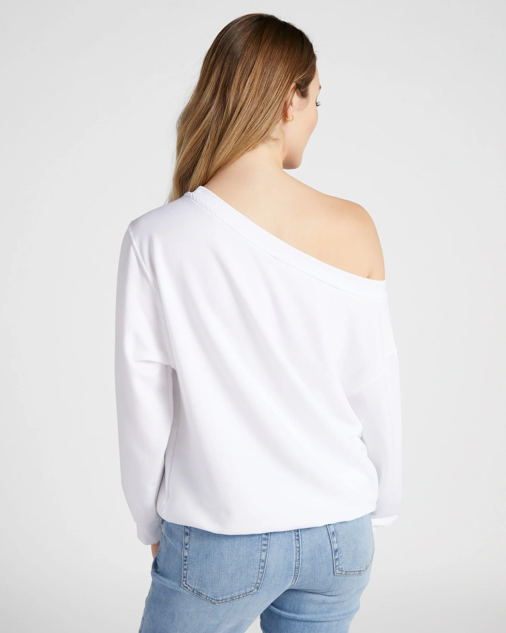 Brooksville One Shoulder Sweatshirt - Image 71