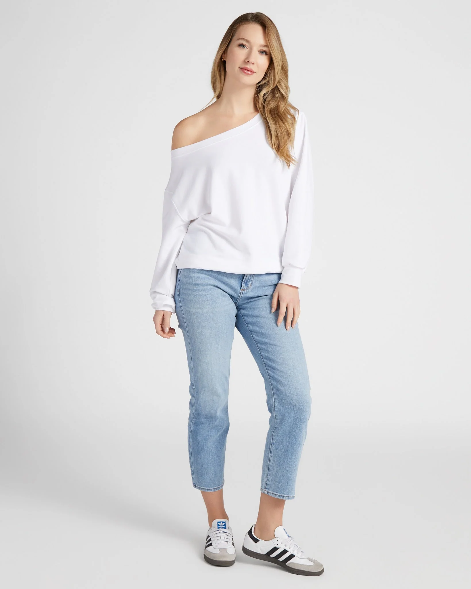 Brooksville One Shoulder Sweatshirt - Image 73