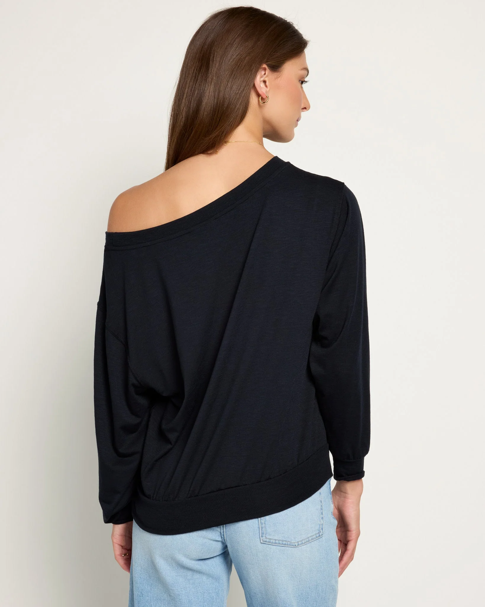 Brooksville Slub Off the Shoulder Top - Image 18