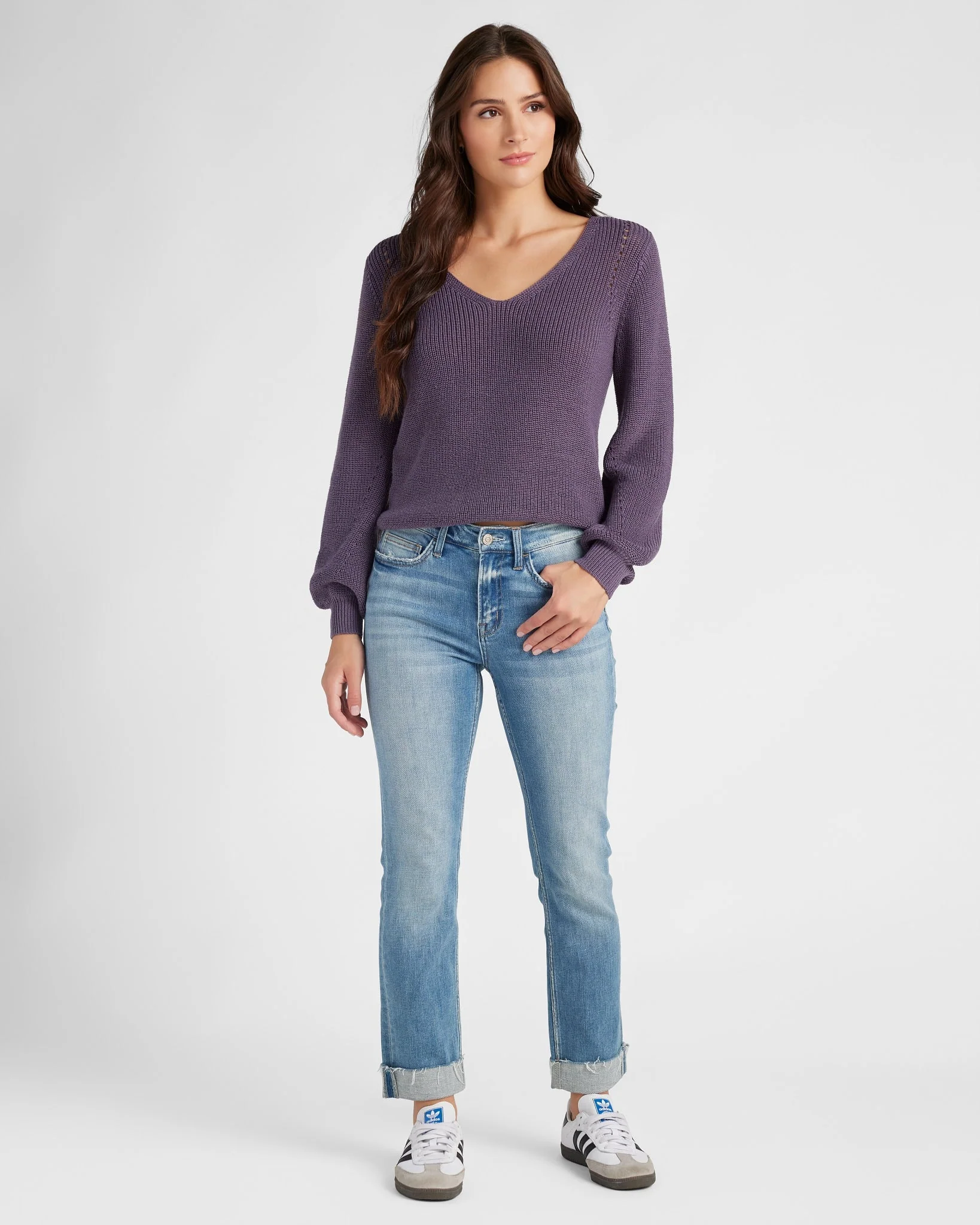 Coastal Balloon Sleeve Sweater - Image 12