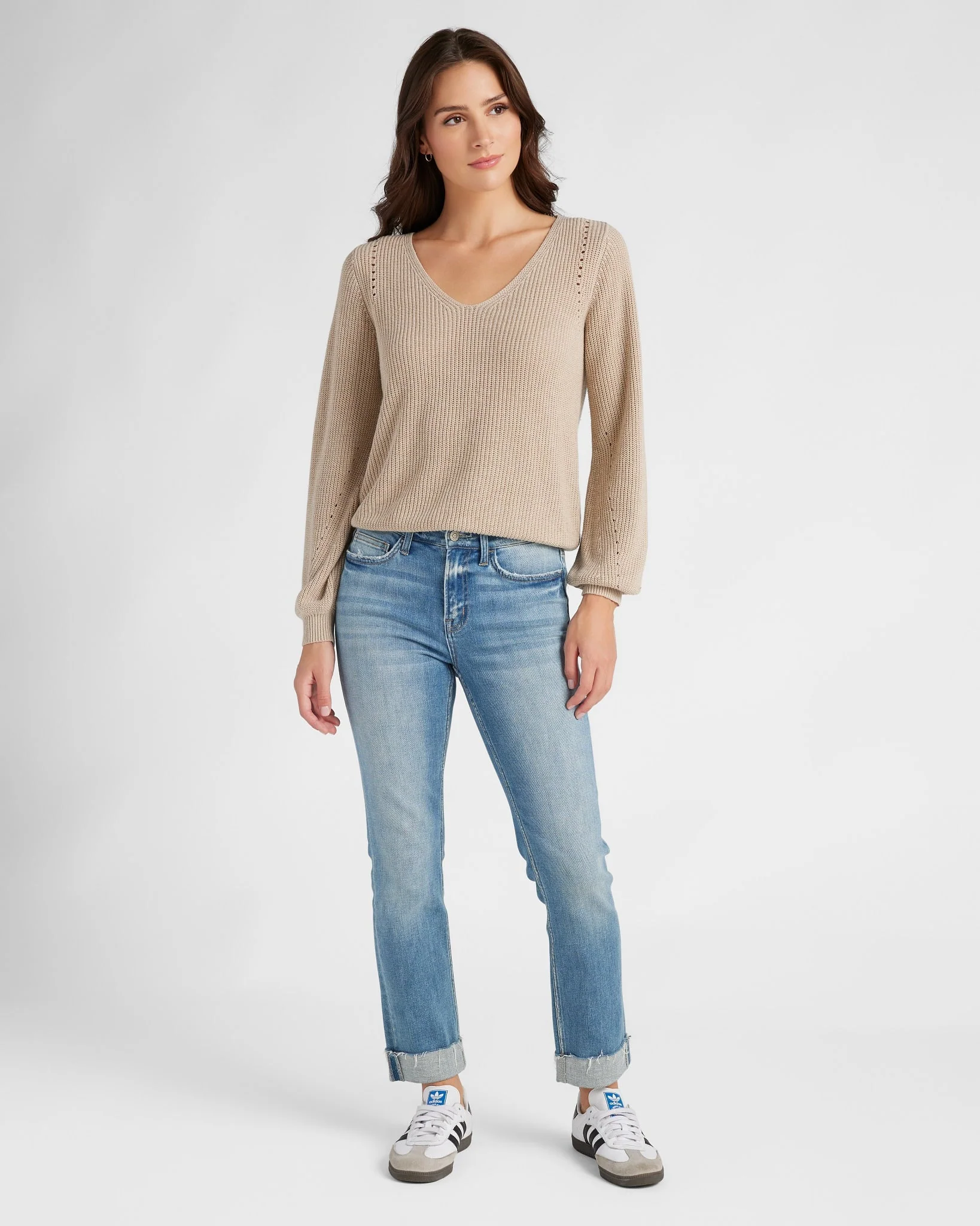 Coastal Balloon Sleeve Sweater - Image 4