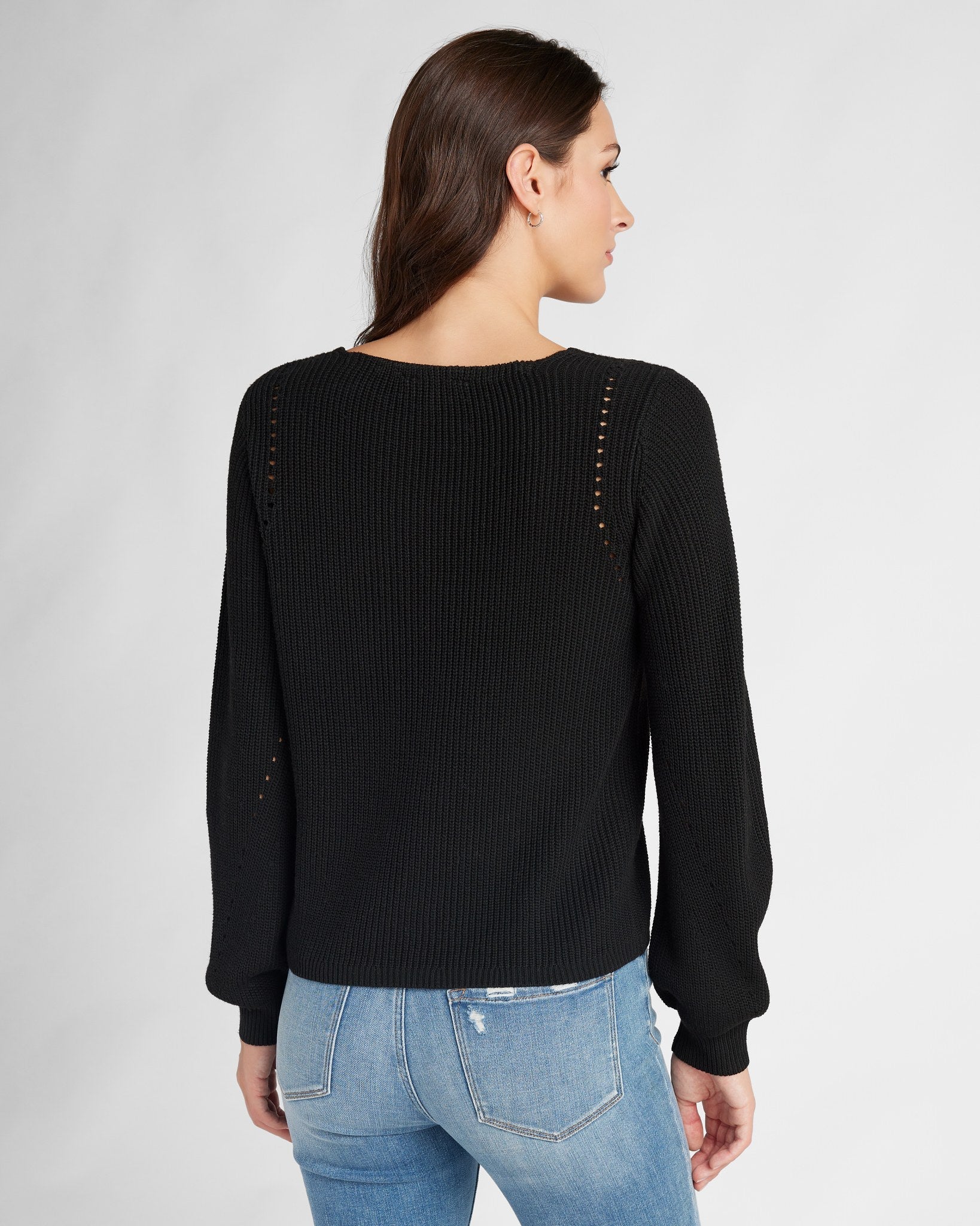 Coastal Balloon Sleeve Sweater - Image 6