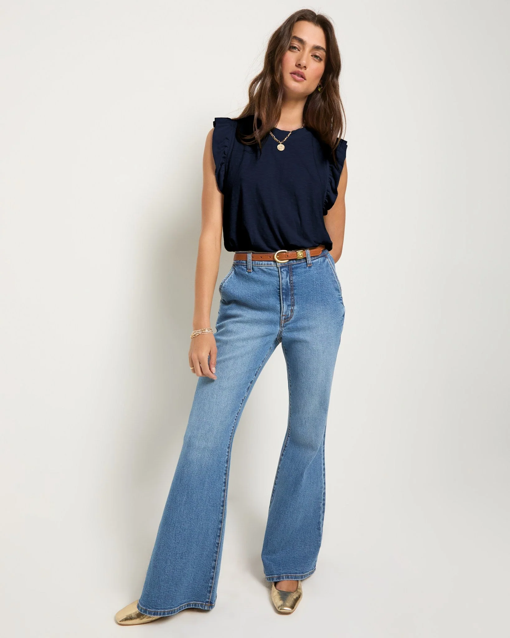 Ruffle Shoulder Tank - Image 13