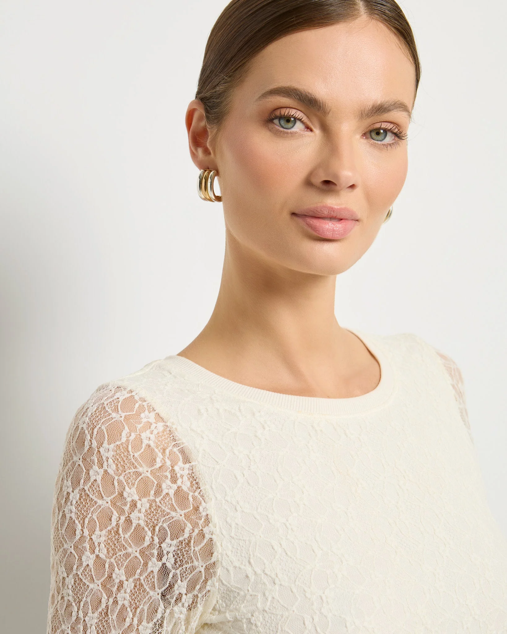 Flora Lace Tee - Image 4