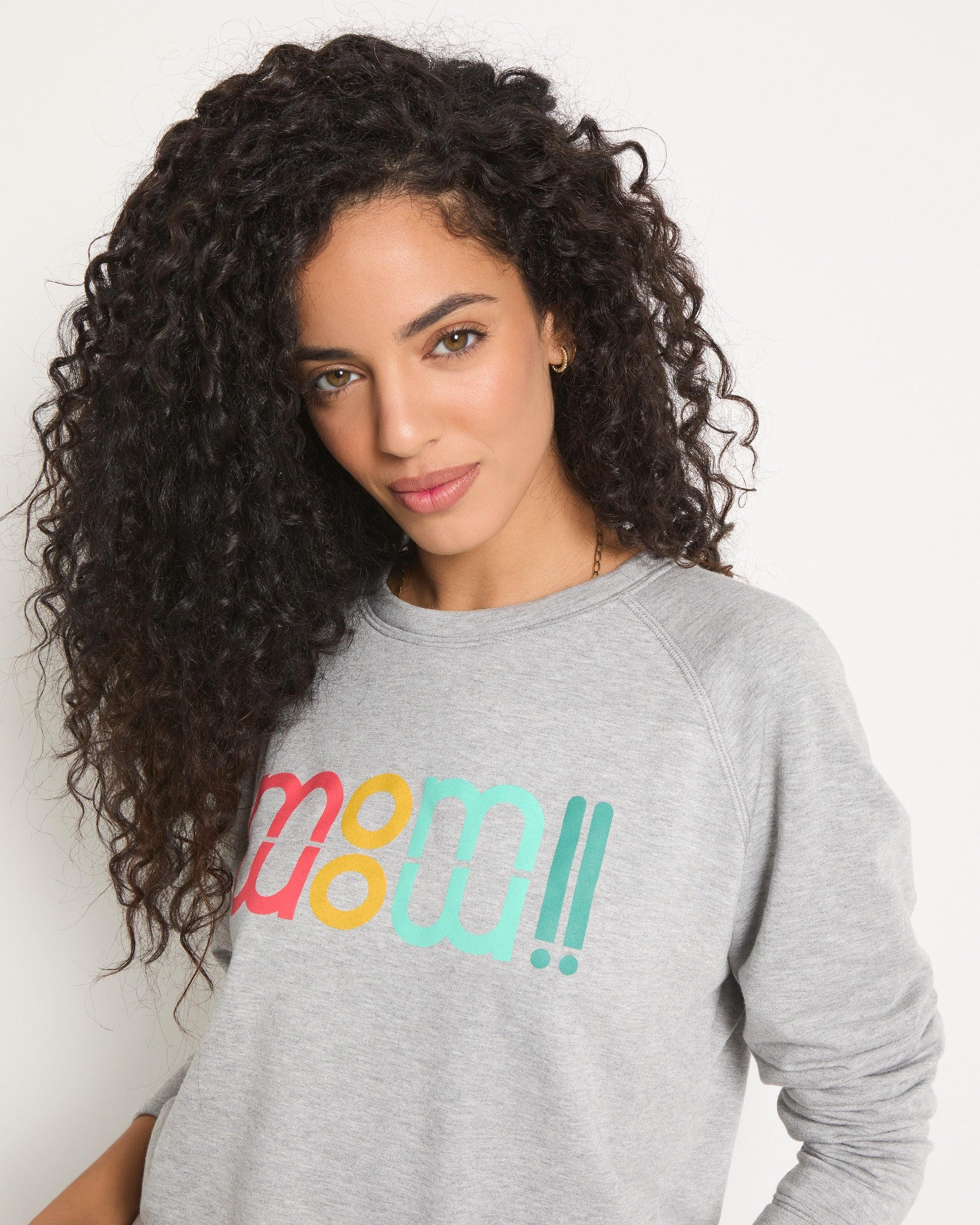 Graphic "Mom!" Sweatshirt - Image 3