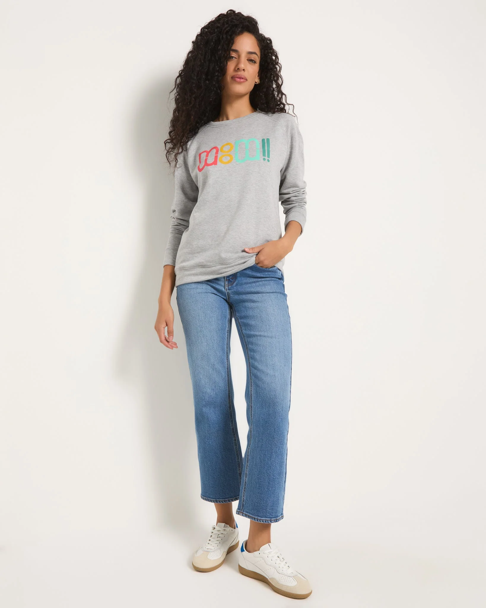 Graphic "Mom!" Sweatshirt - Image 4