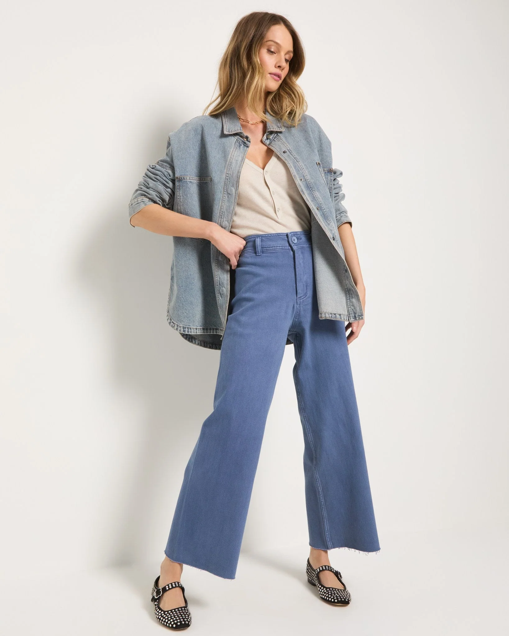 Hightide Denim Shacket - Image 5