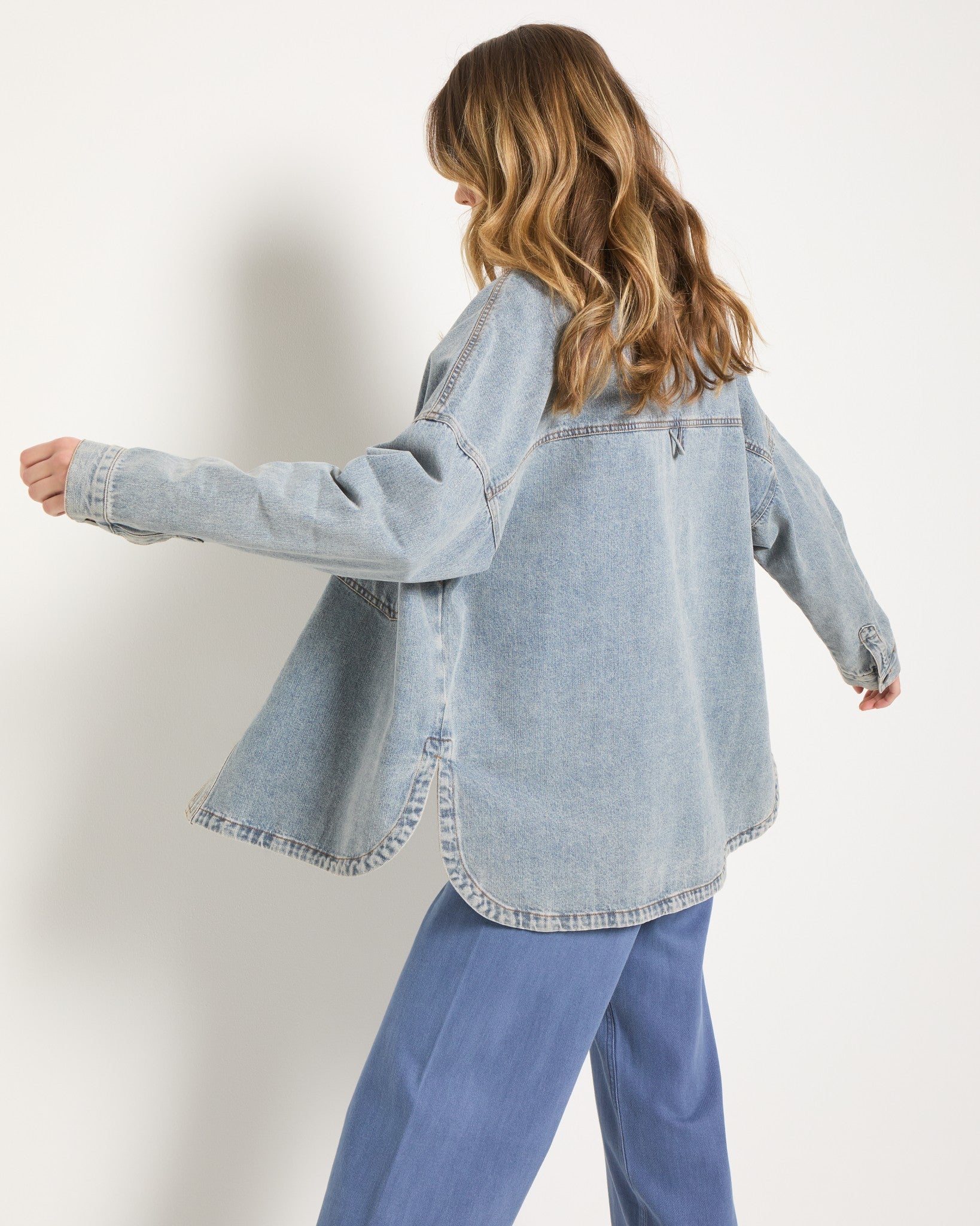 Hightide Denim Shacket - Image 6