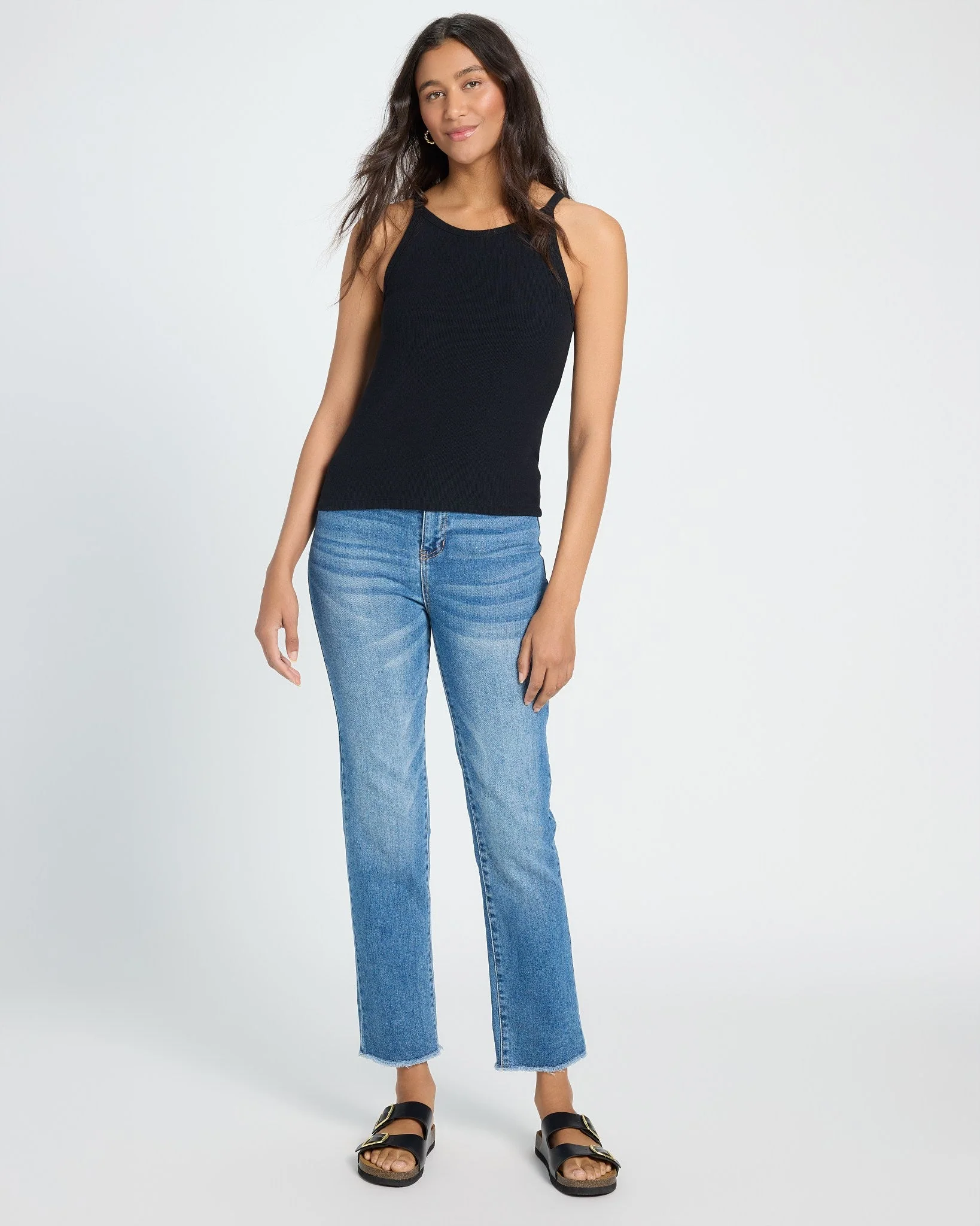 Laurel Ribbed Shelf Bra Tank - Image 19