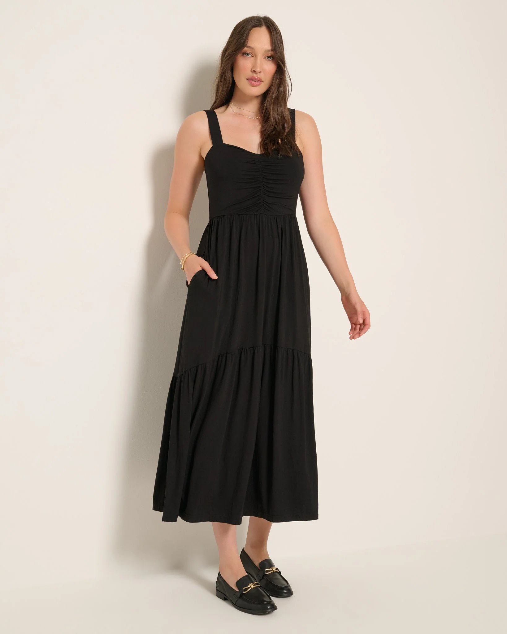 Lotus Ruffle Hem Dress - Image 7