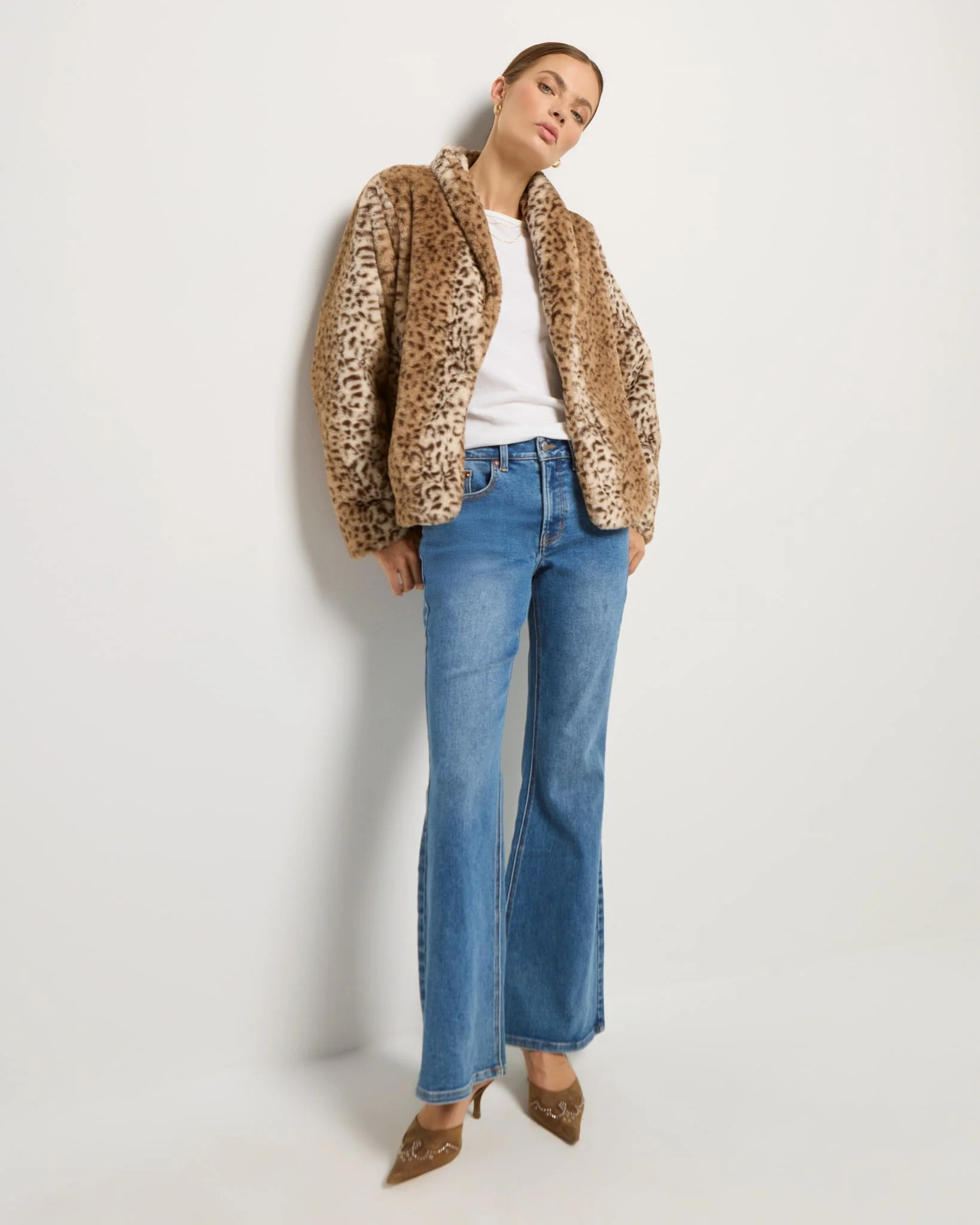 Luna Faux Fur Jacket - Image 12