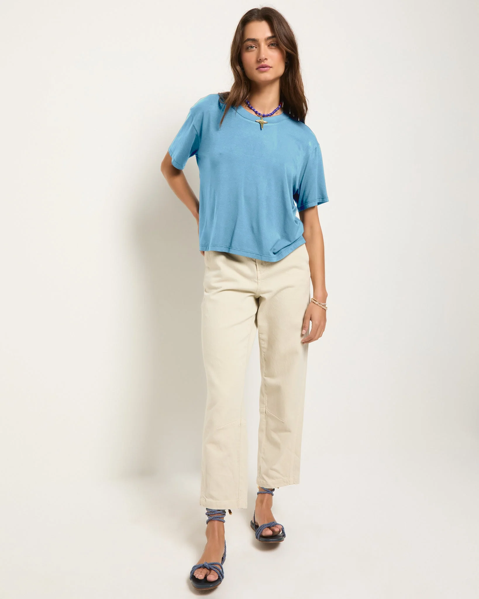 Newport Cropped Tee - Image 16