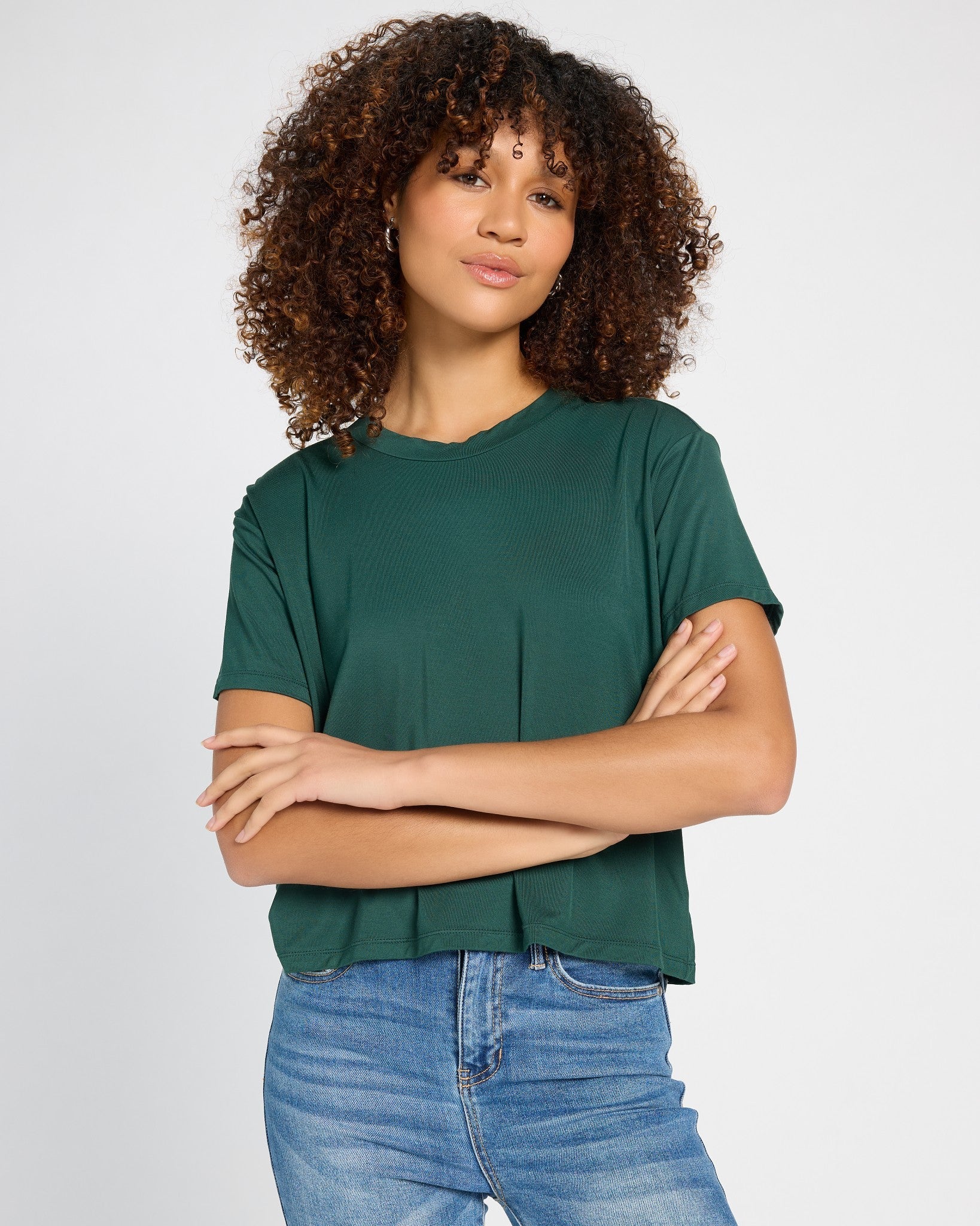 Newport Cropped Tee - Image 17