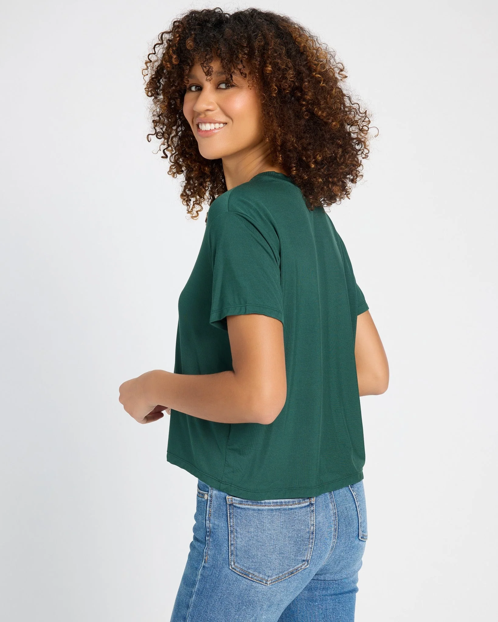 Newport Cropped Tee - Image 18