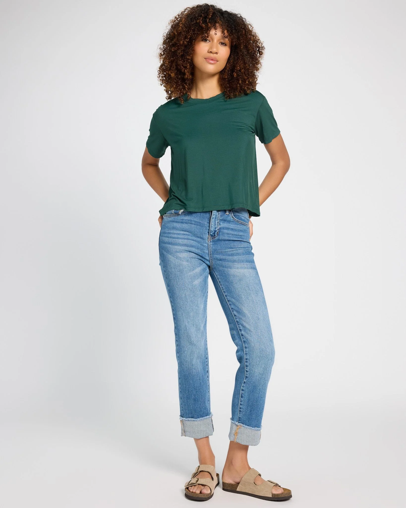 Newport Cropped Tee - Image 20