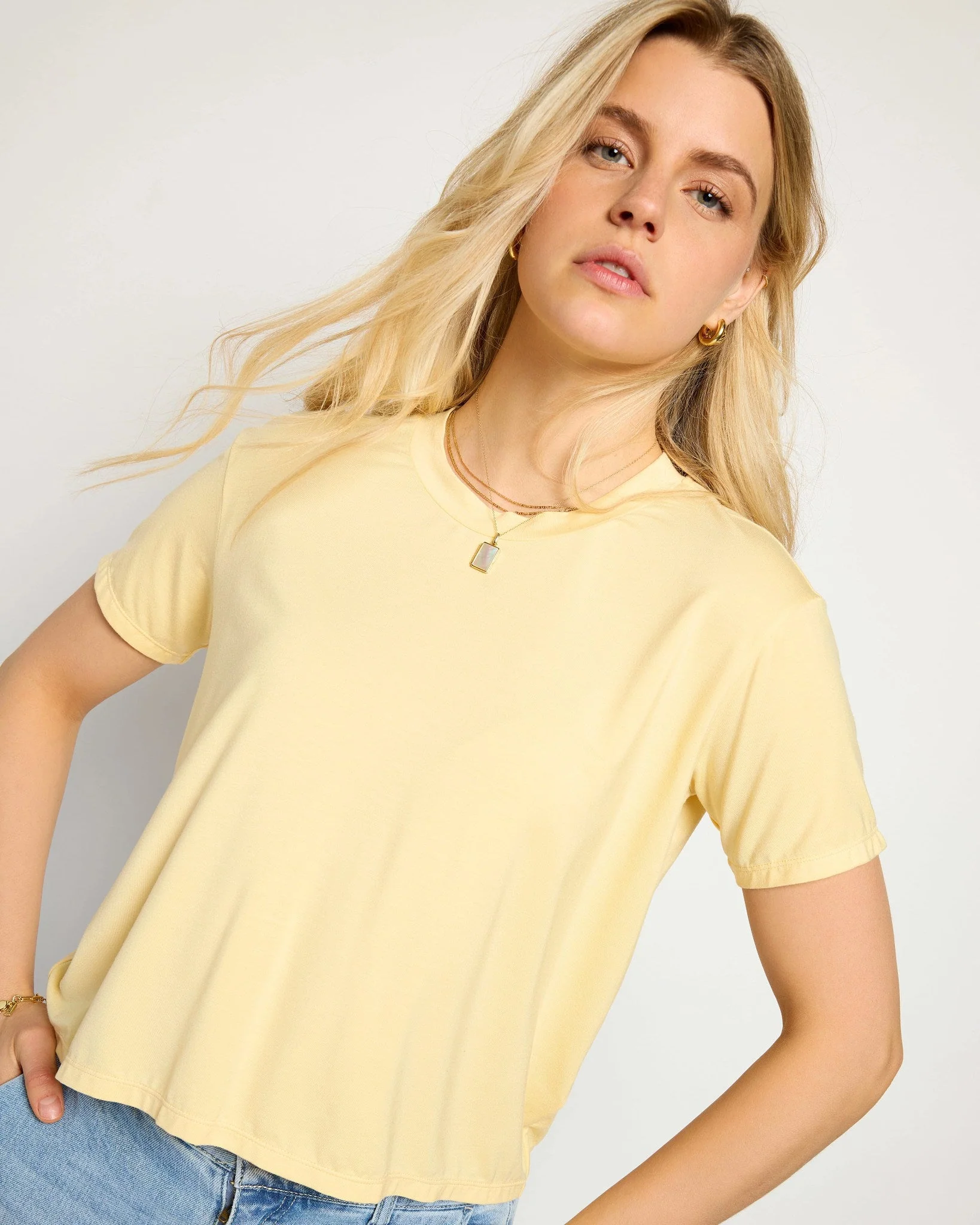 Newport Cropped Tee - Image 22