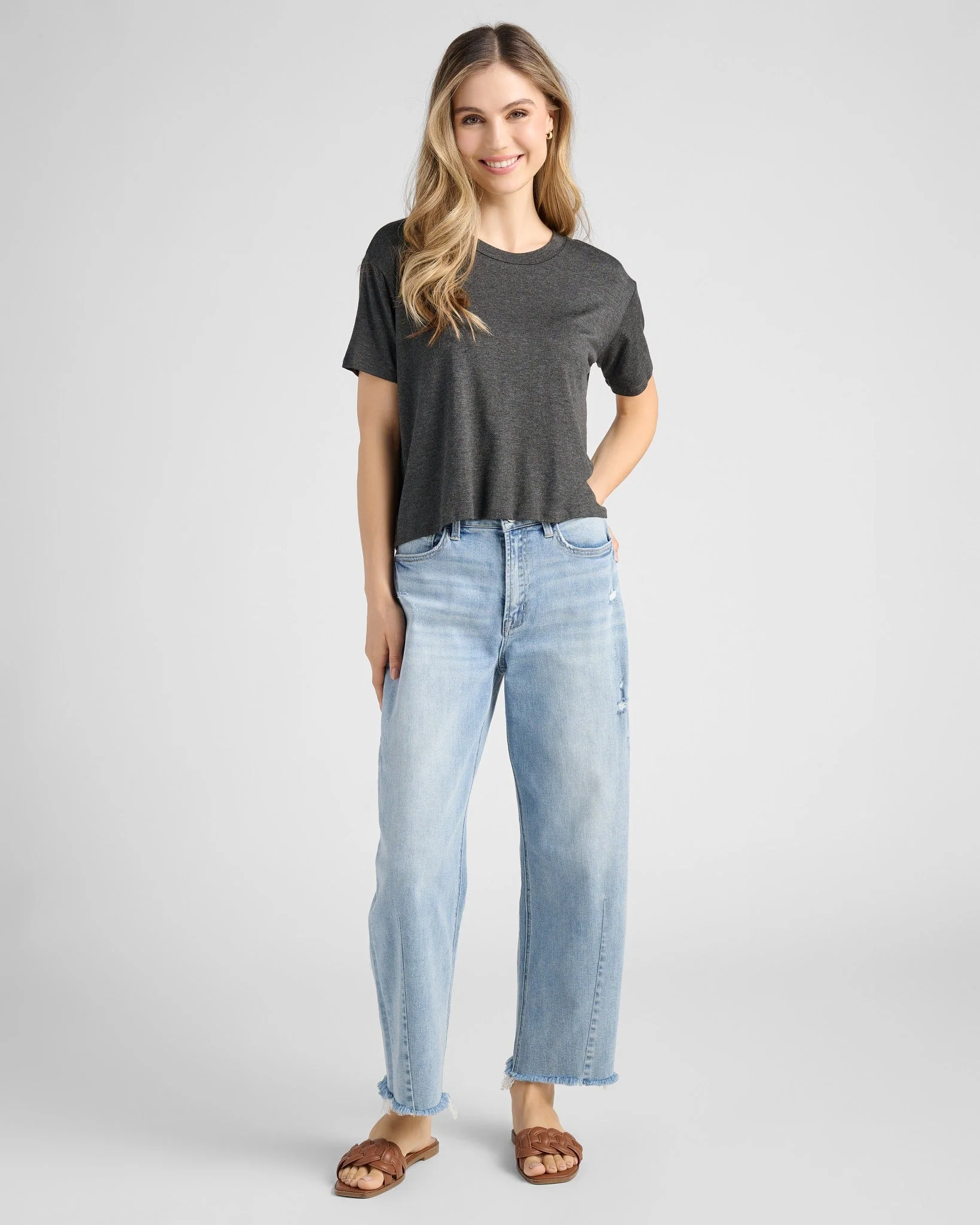 Newport Cropped Tee - Image 32