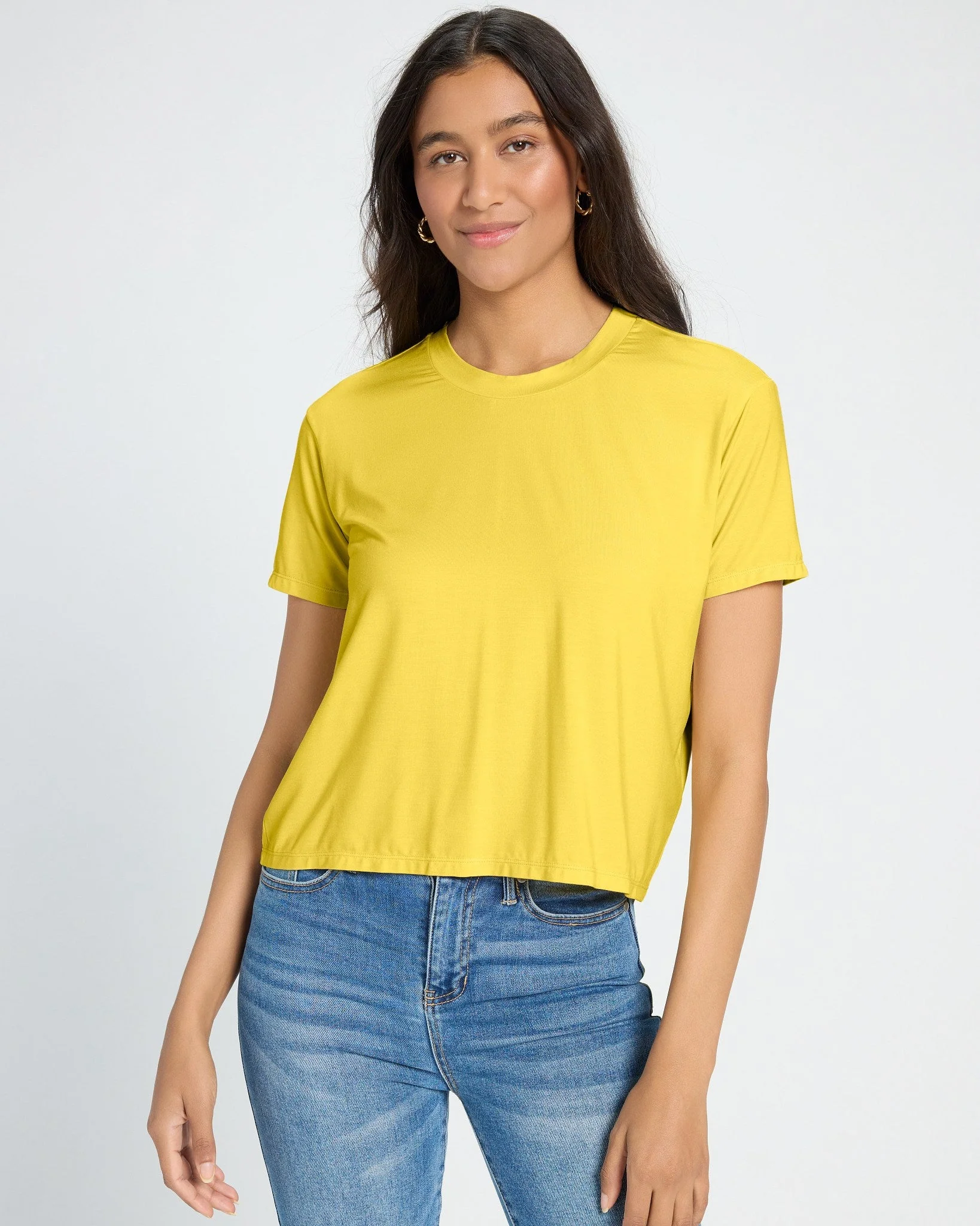 Newport Cropped Tee - Image 9
