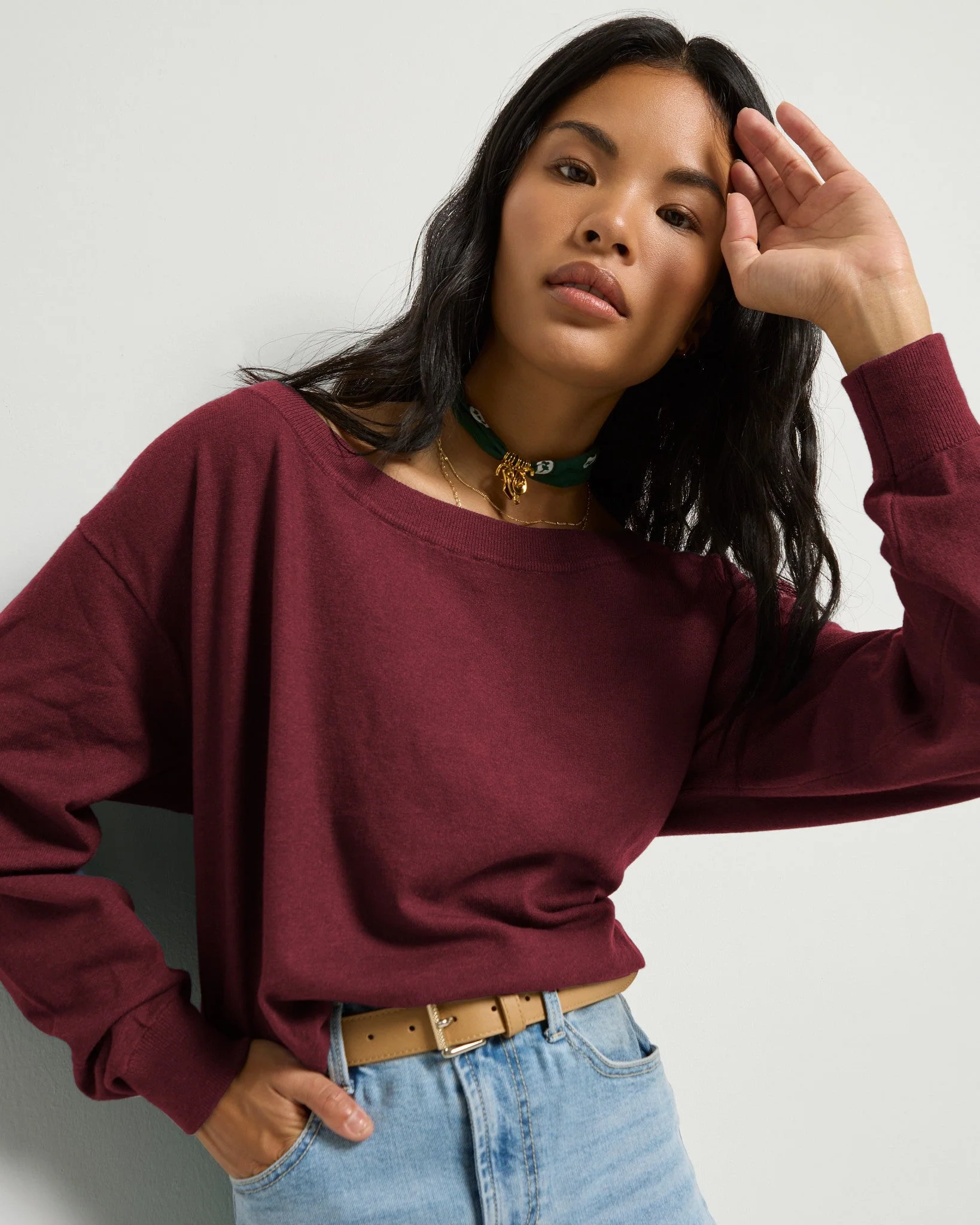 Pacific One Shoulder Sweater - Image 14