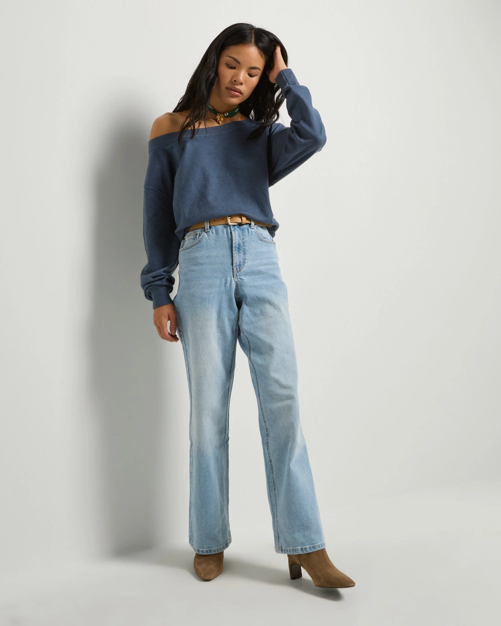 Pacific One Shoulder Sweater - Image 5