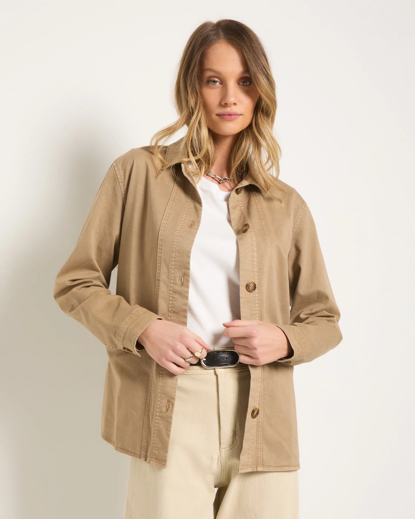 Pierside Twill Chore Jacket - Image 10