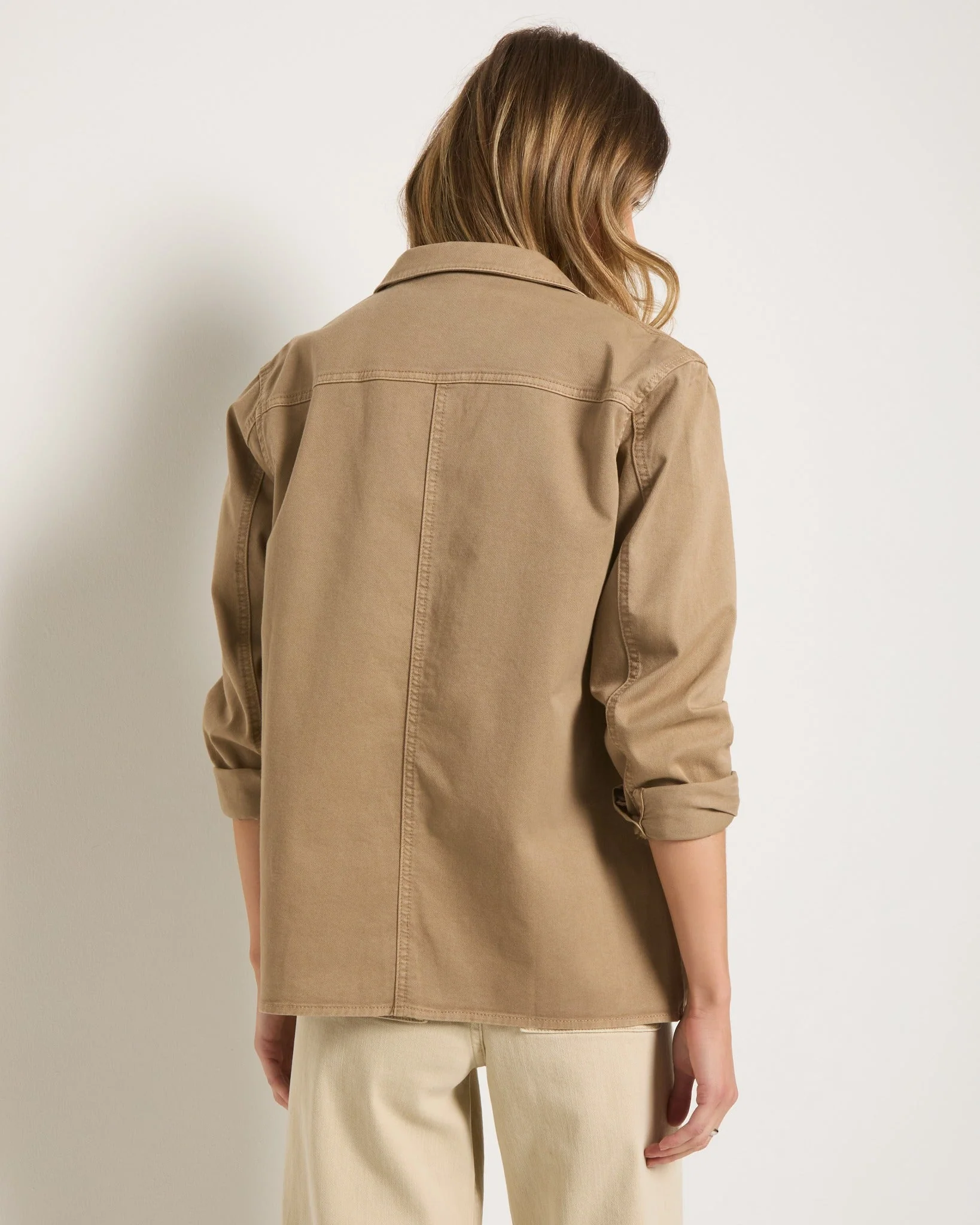 Pierside Twill Chore Jacket - Image 9