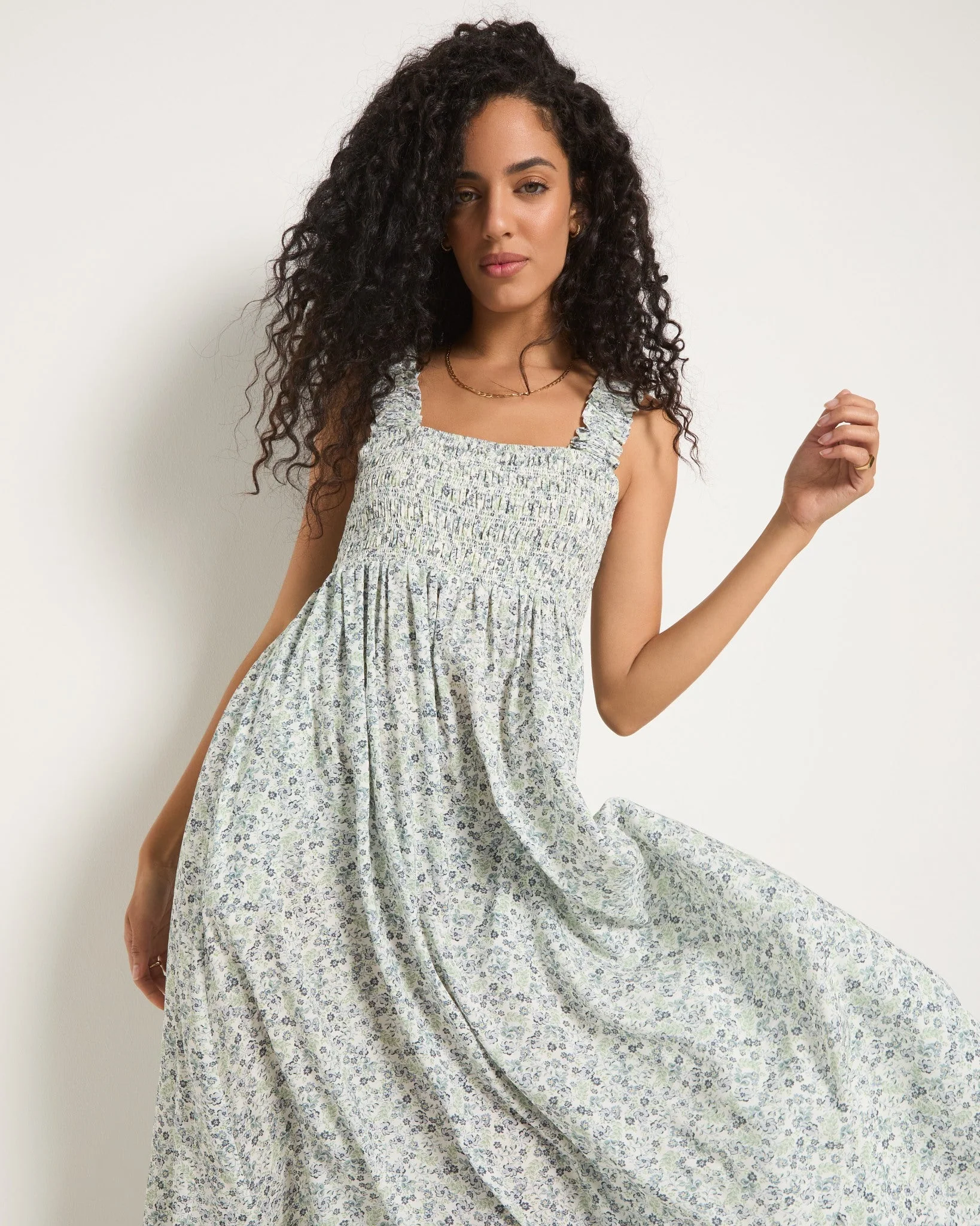 Printed Serene Maxi Dress - Image 5