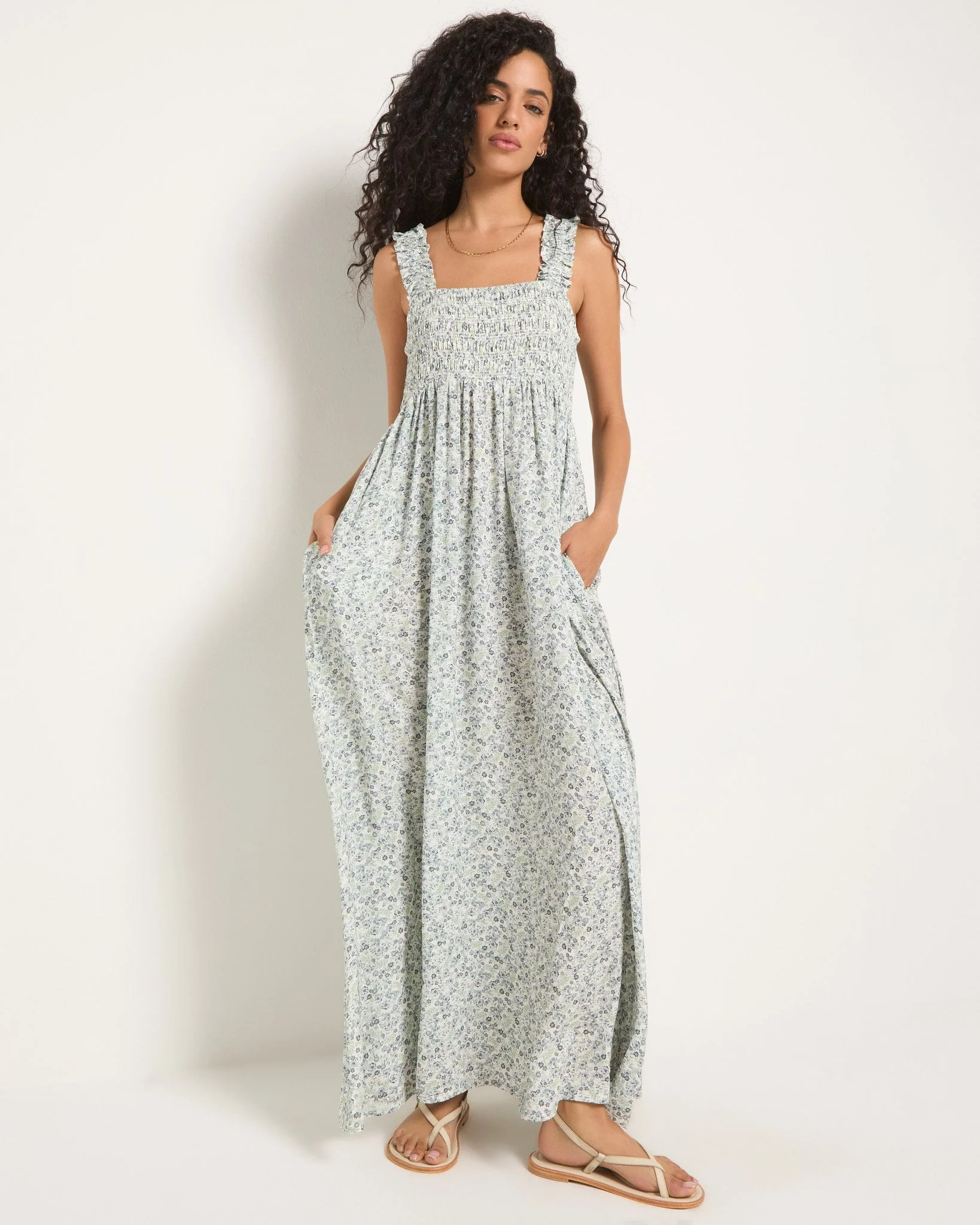 Printed Serene Maxi Dress - Image 8