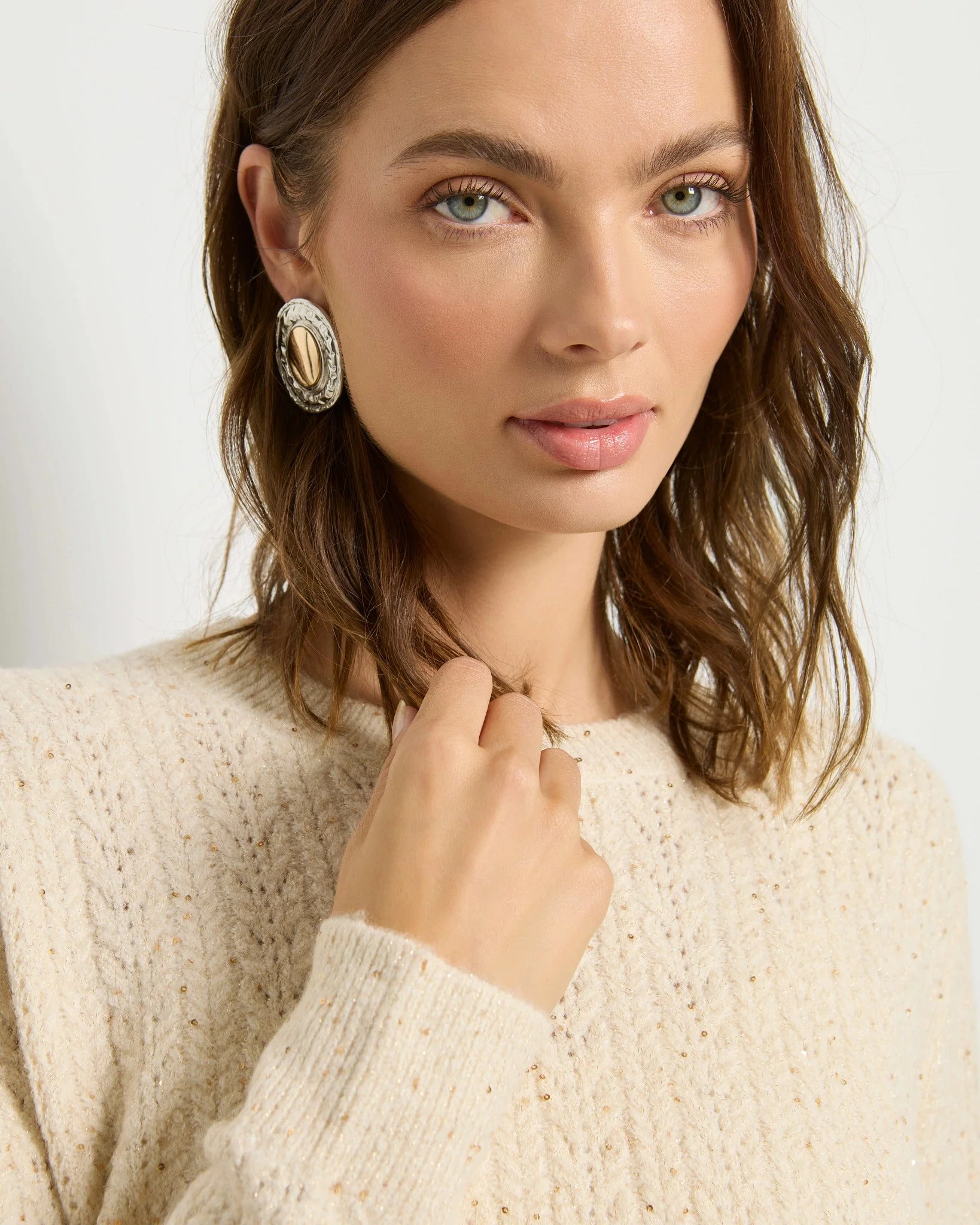 Sequin Crewneck Sweater - Image 5