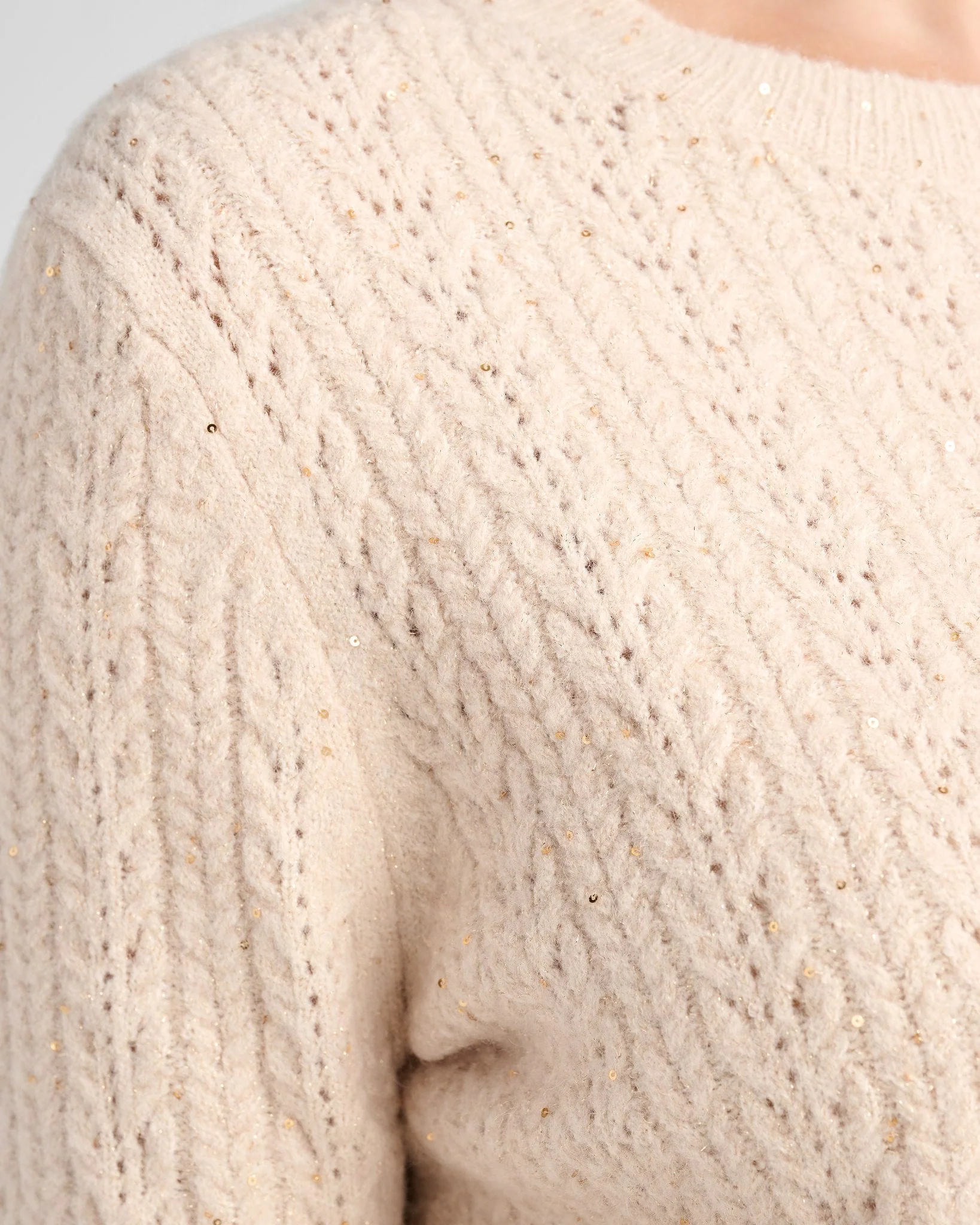 Sequin Crewneck Sweater - Image 8