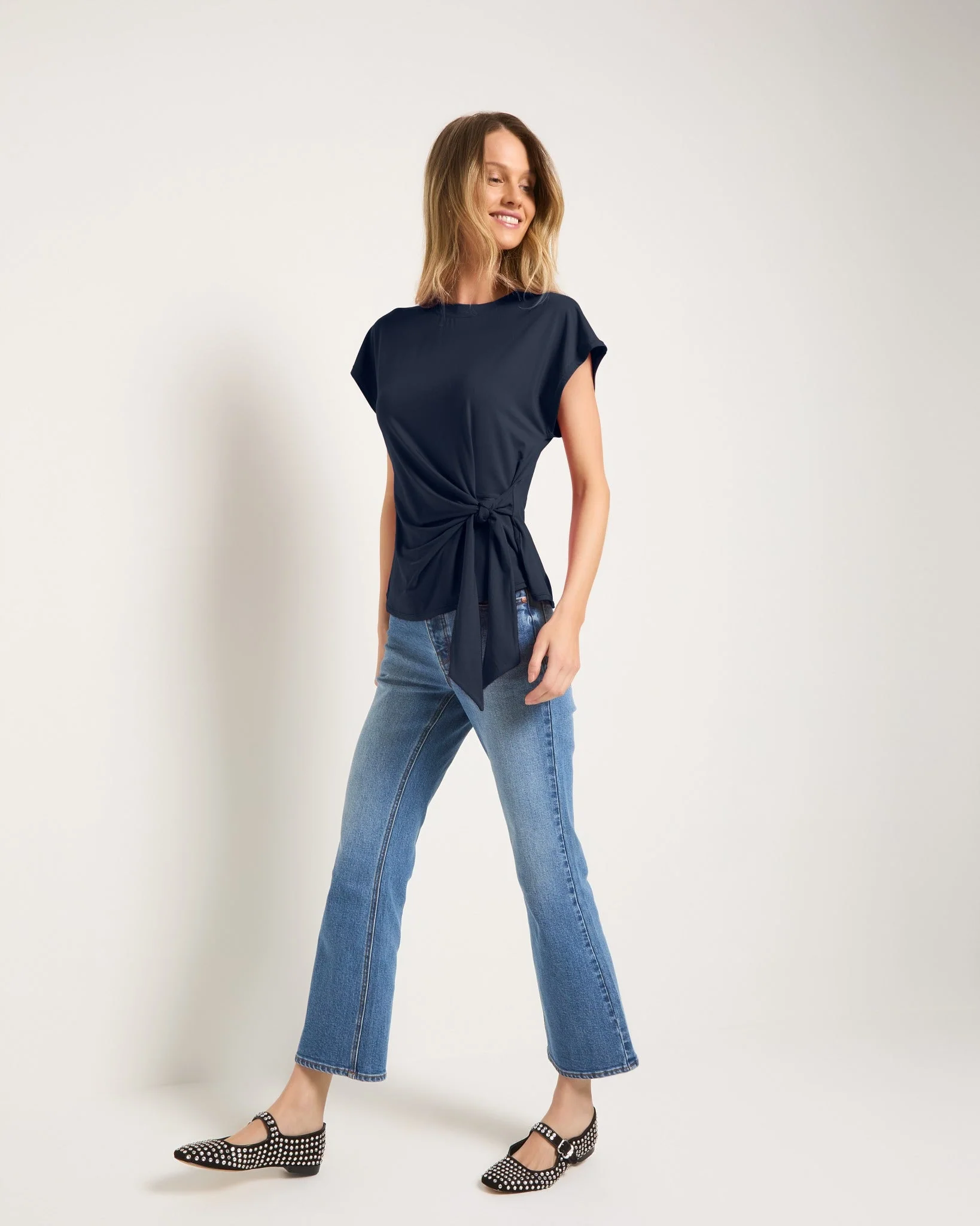 Tidal Tied Waist Tee - Image 10