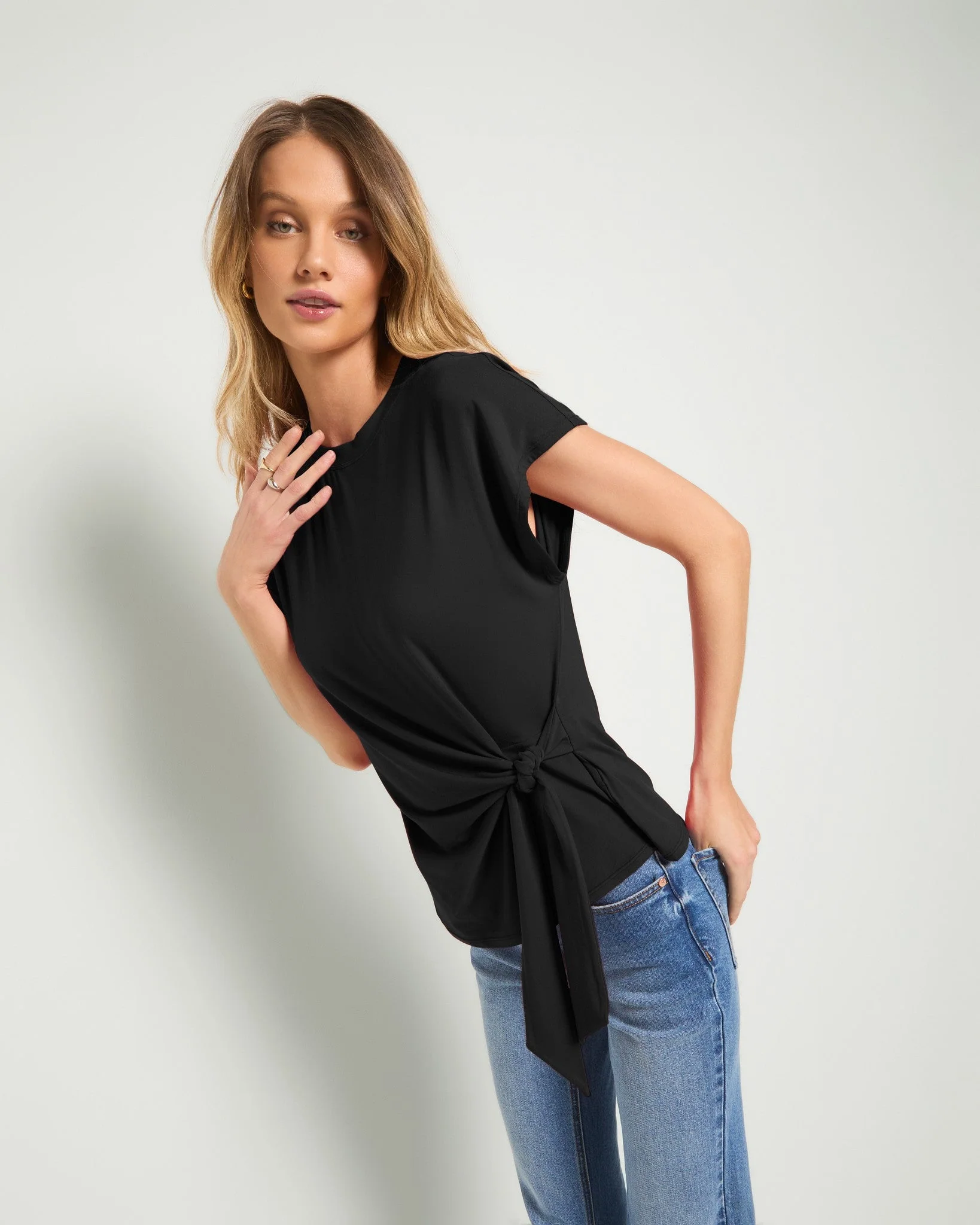 Tidal Tied Waist Tee - Image 17