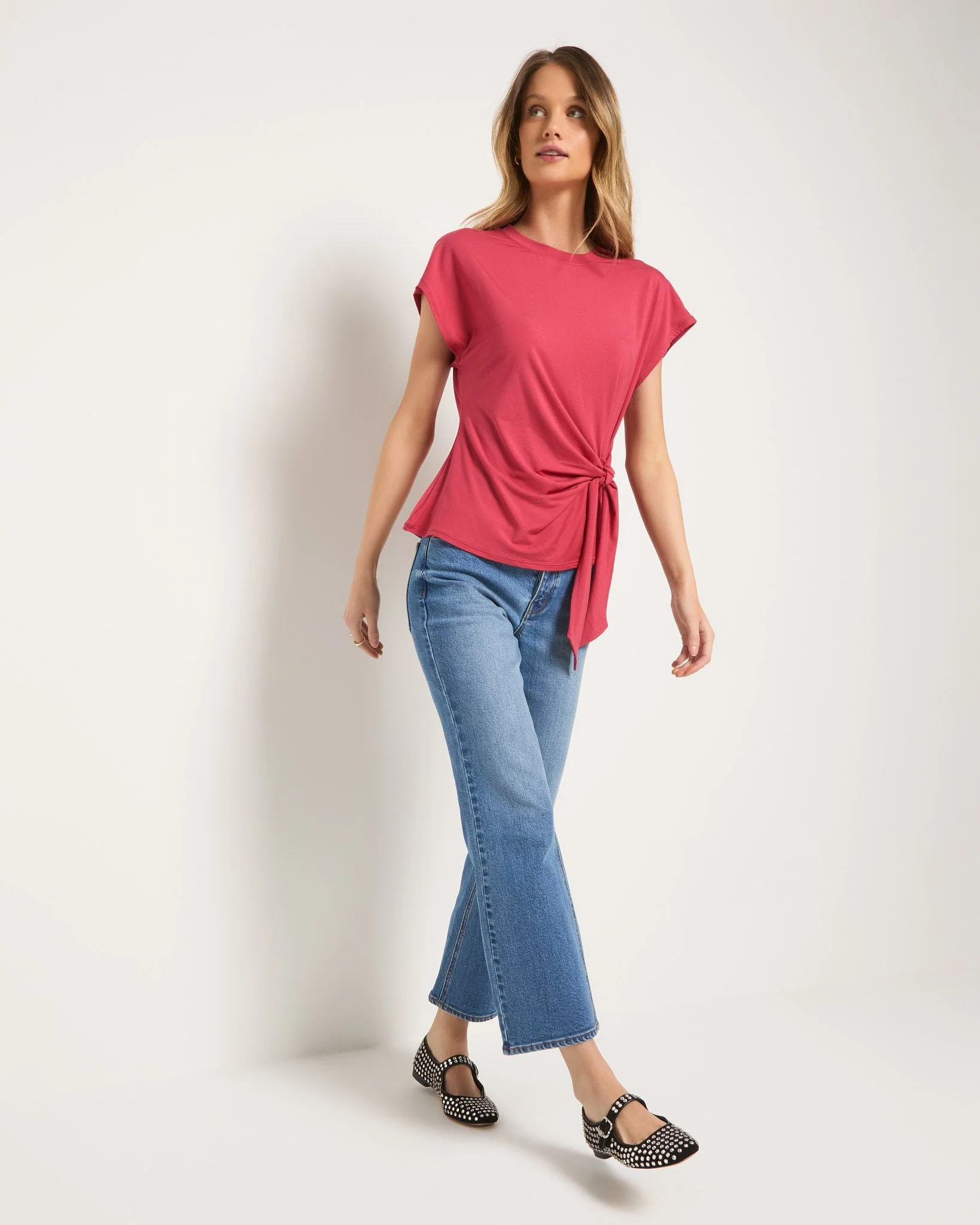 Tidal Tied Waist Tee - Image 6