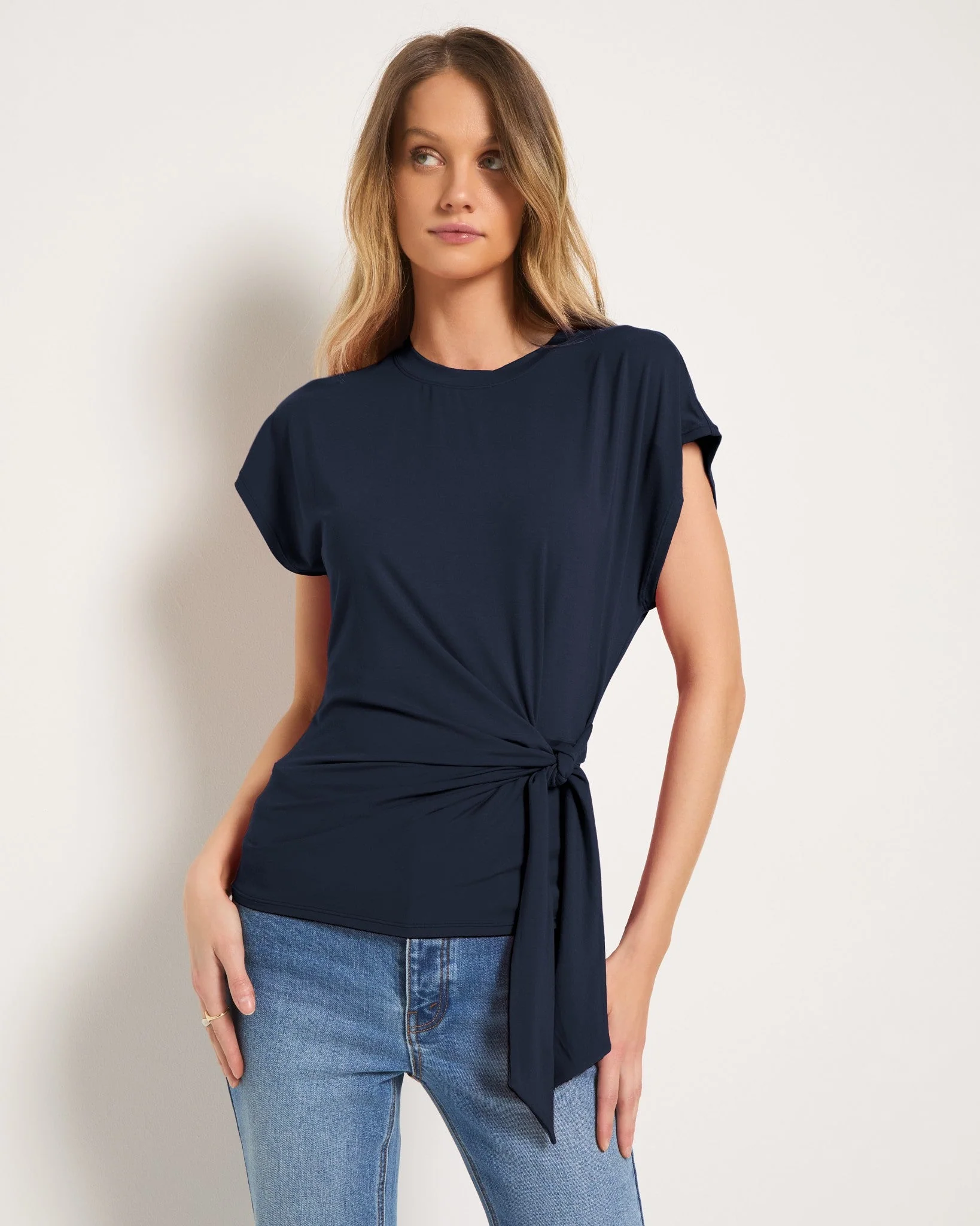 Tidal Tied Waist Tee - Image 9