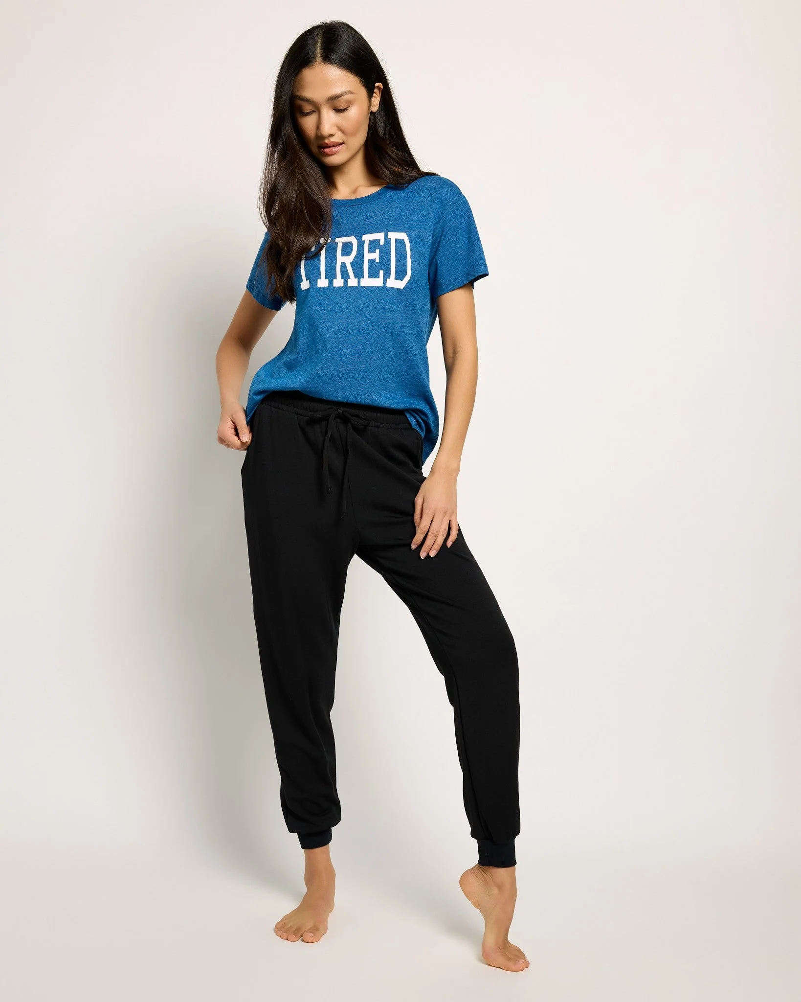 "Tired" Graphic Lounge Tee - Image 8