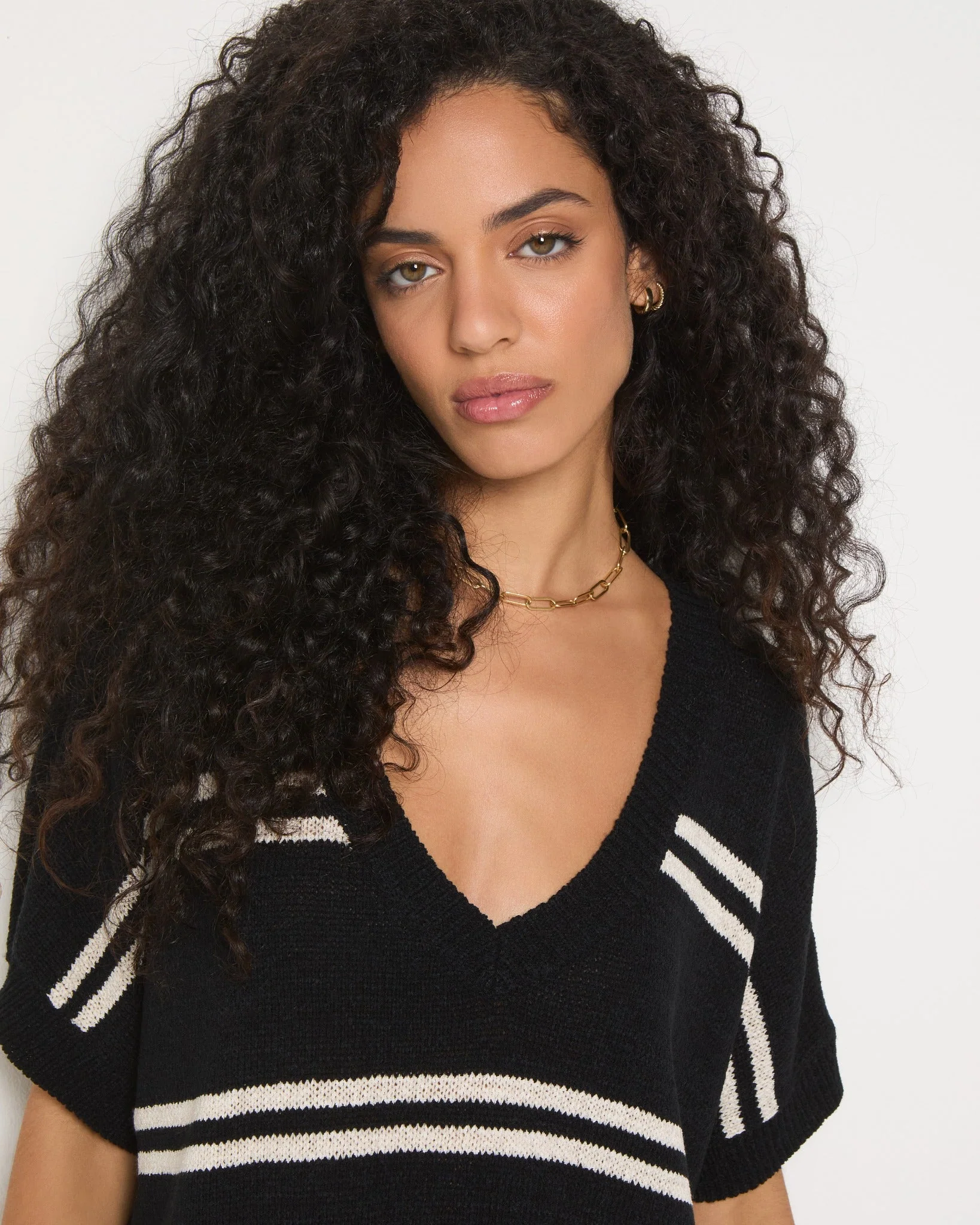 Wavetide Striped Sweater Tee - Image 11