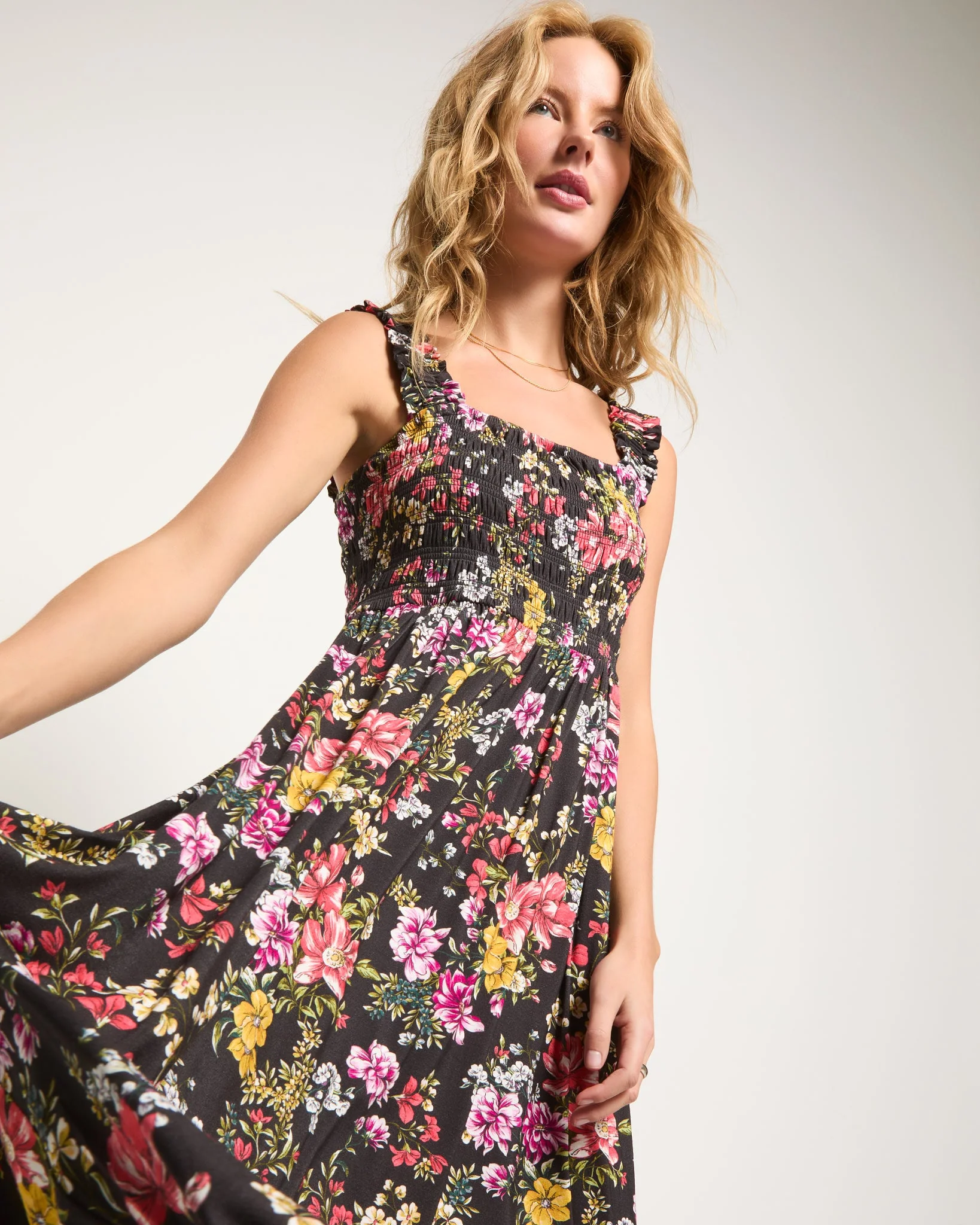 Westbreeze Smocked Maxi Dress - Image 5